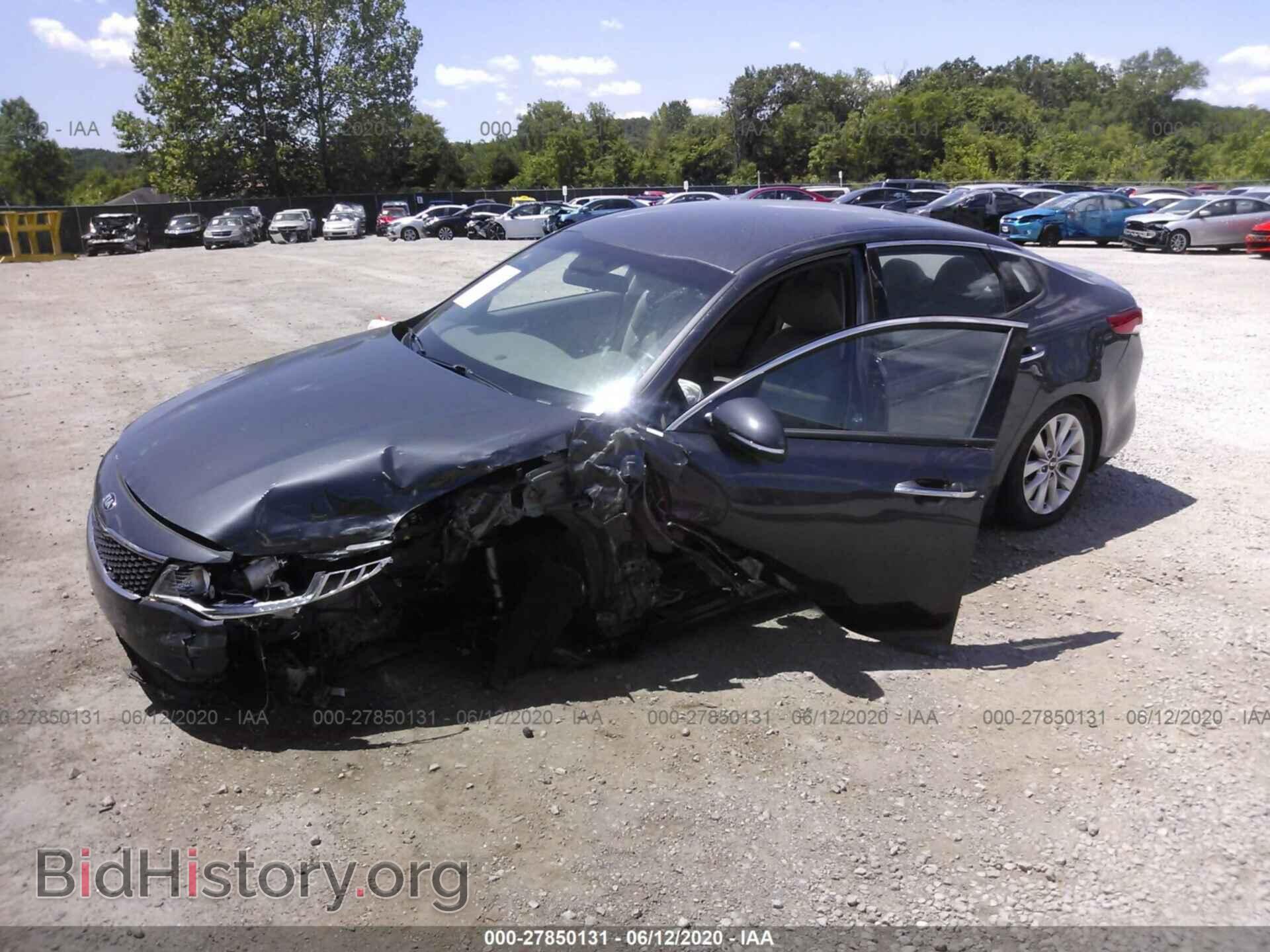 2017 KIA OPTIMA - VIN: 5XXGU4L37HG157504 - Фото 2