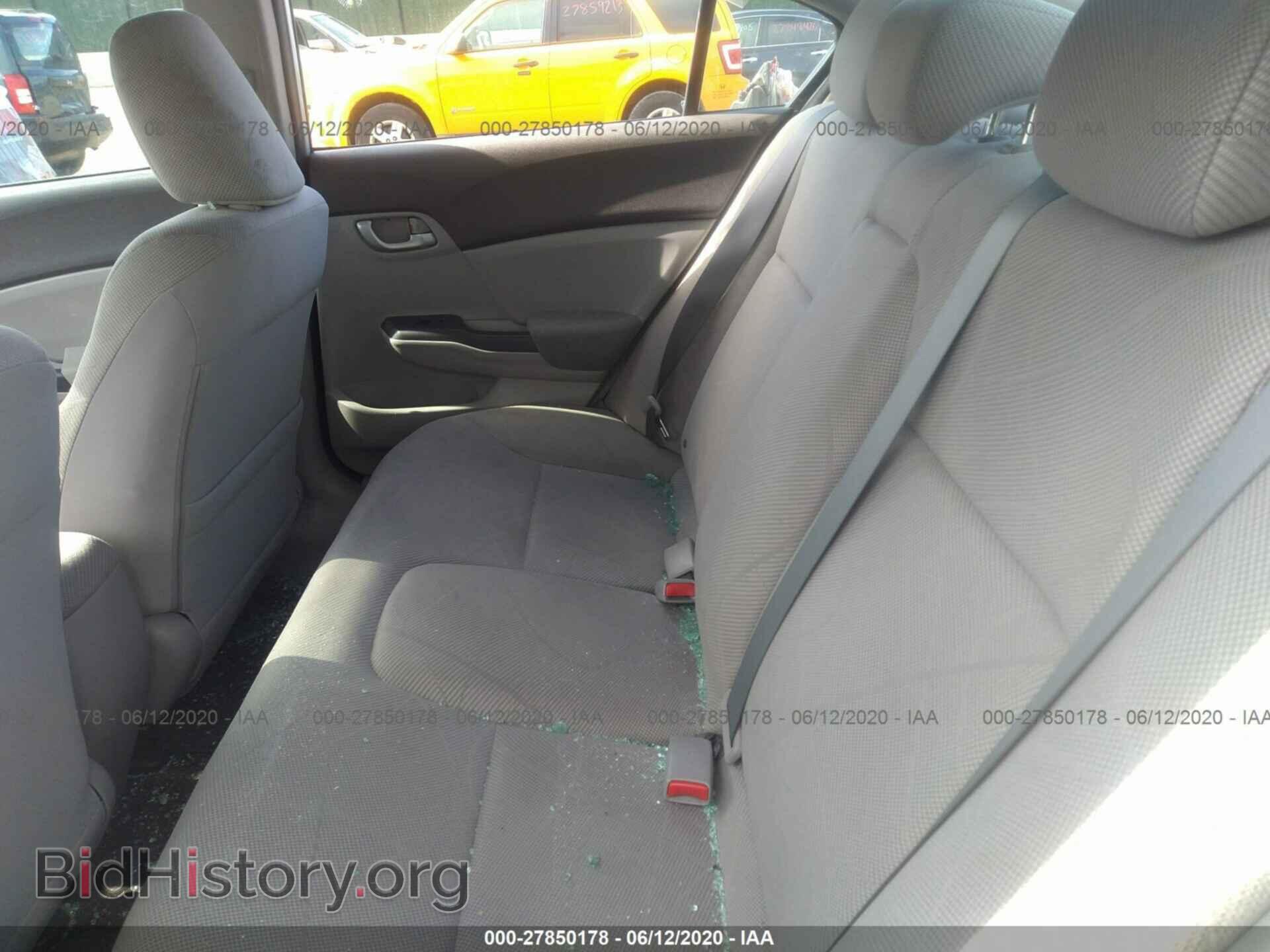 2012 HONDA CIVIC - VIN: 19XFB2F54CE307945 - Фото 8