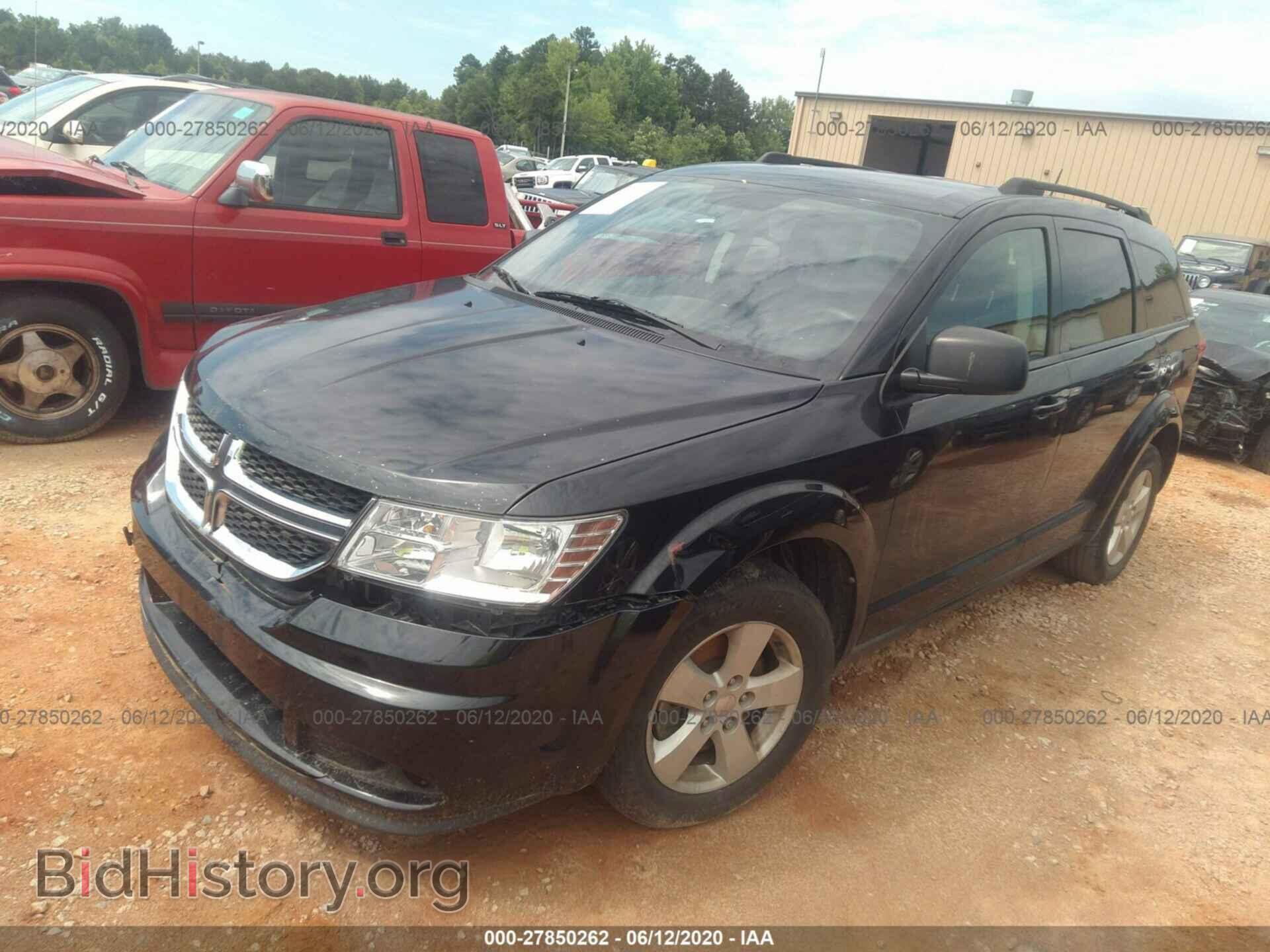 2013 DODGE JOURNEY - VIN: 3C4PDCAB1DT584003 - Фото 2