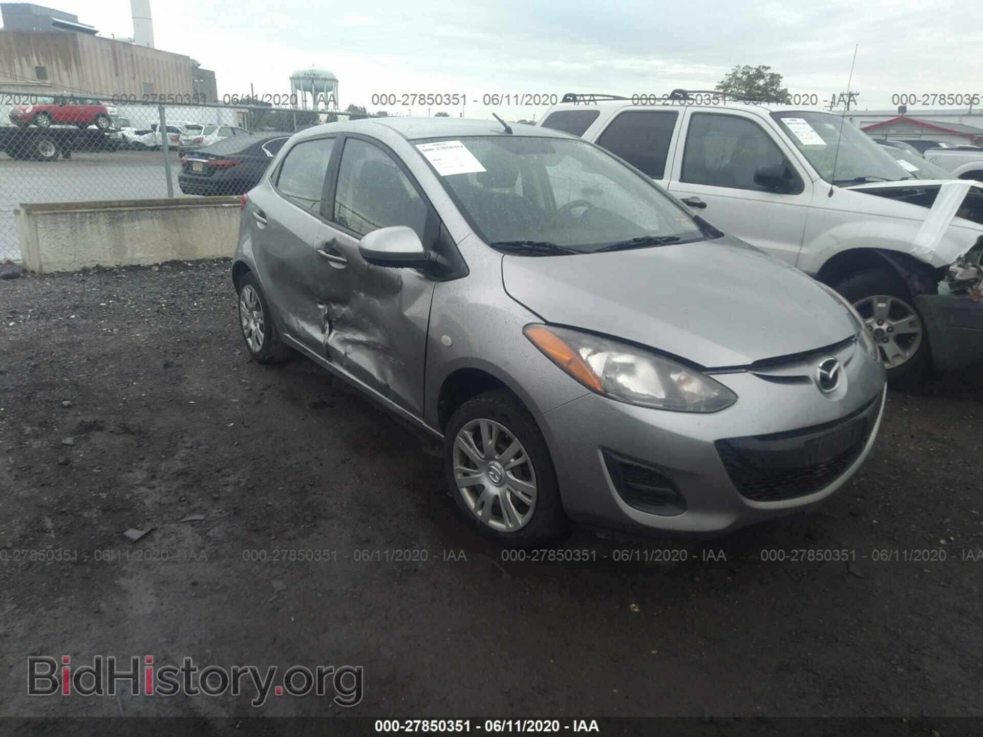 Photo JM1DE1HZ7B0129965 - MAZDA MAZDA2 2011