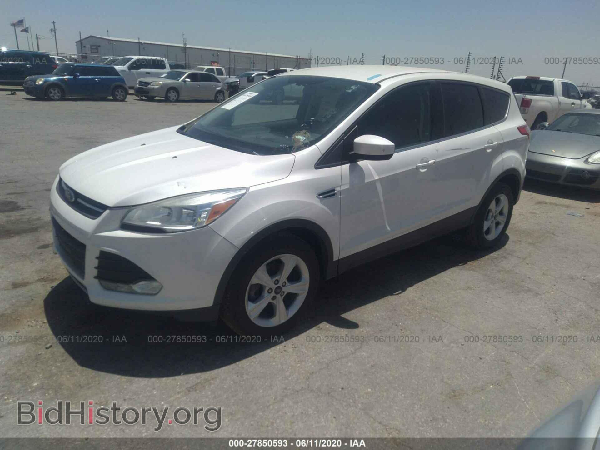 2014 FORD ESCAPE - VIN: 1FMCU0GX0EUC60706 - Фото 2