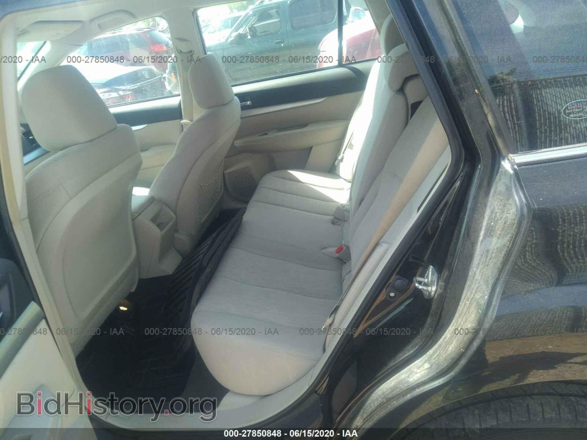 2014 SUBARU OUTBACK - VIN: 4S4BRBAC0E3211722 - Фото 8