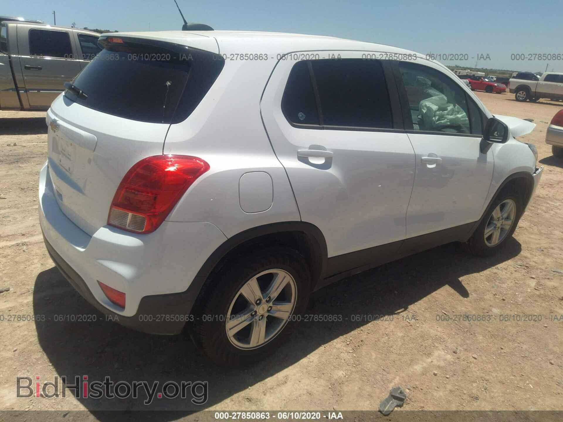 2020 CHEVROLET TRAX - VIN: 3GNCJKSB5LL231219 - Photo 4