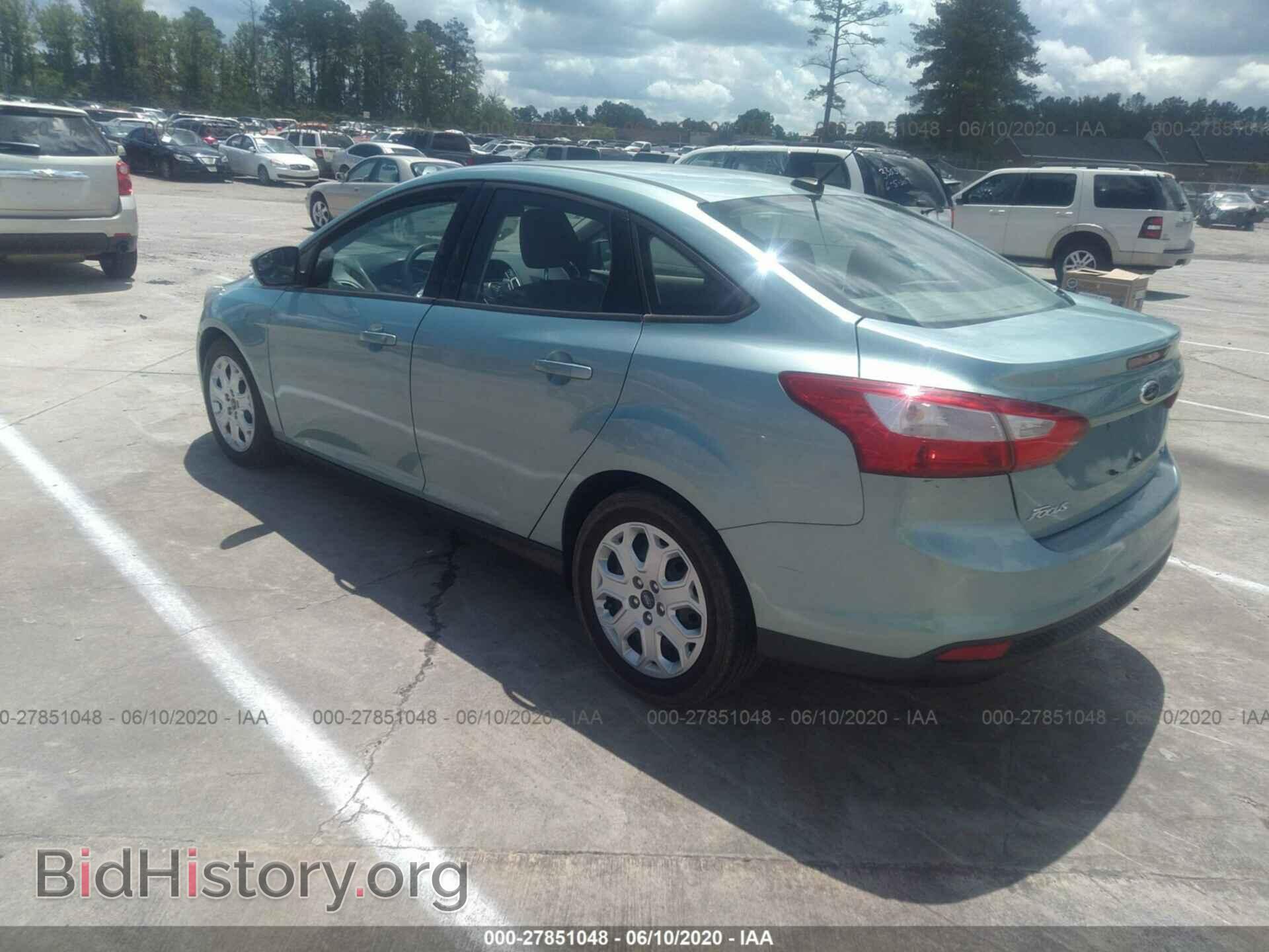 2012 FORD FOCUS - VIN: 1FAHP3F29CL363107 - Photo 3