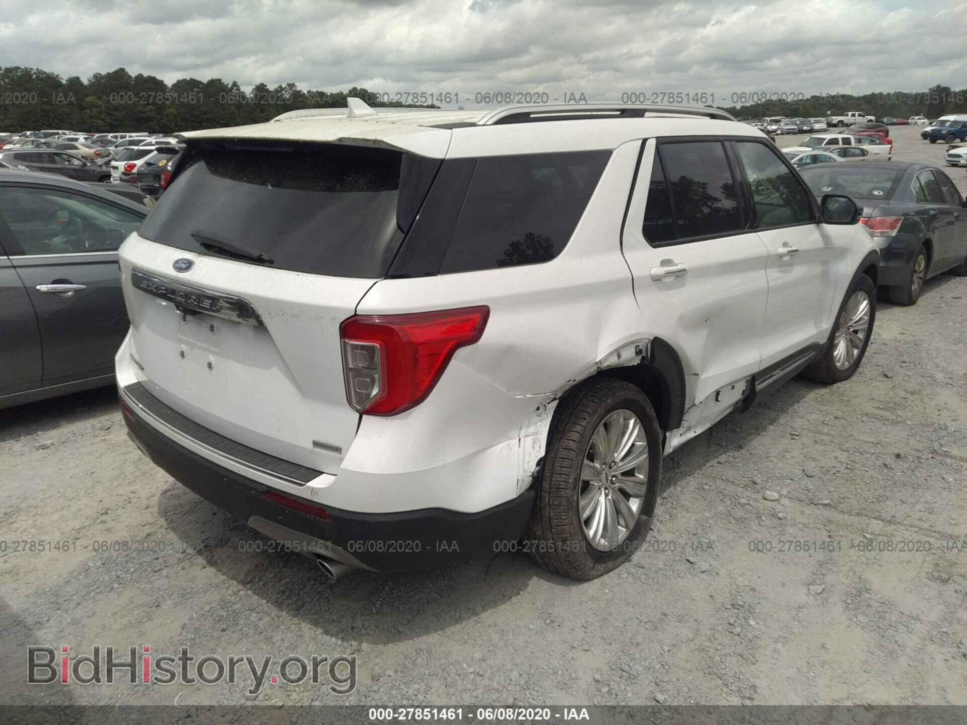 2020 FORD EXPLORER - VIN: 1FMSK7FHXLGB07184 - Фото 4