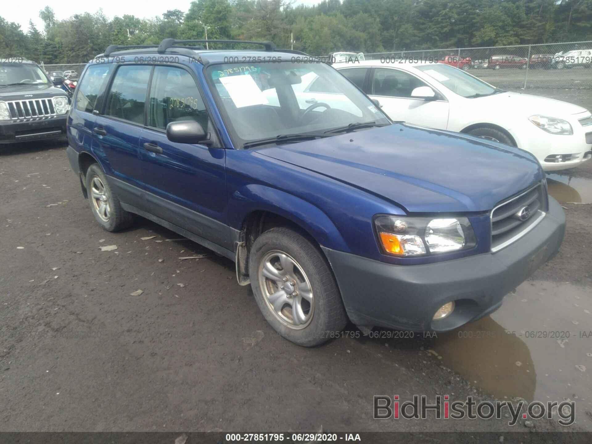 Photo JF1SG63623G734938 - SUBARU FORESTER 2003