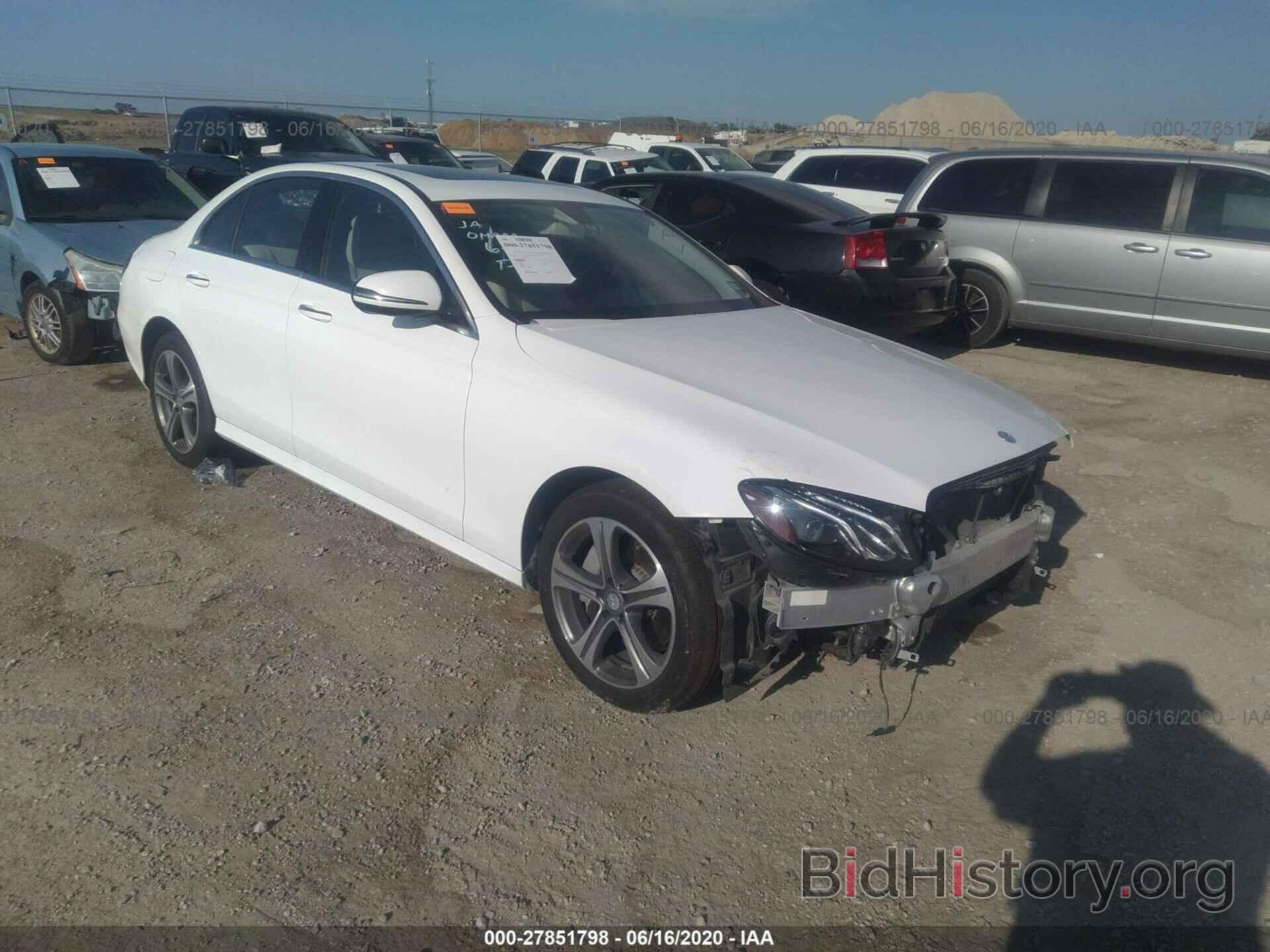 Photo WDDZF4JB0HA073927 - MERCEDES-BENZ E-CLASS 2017