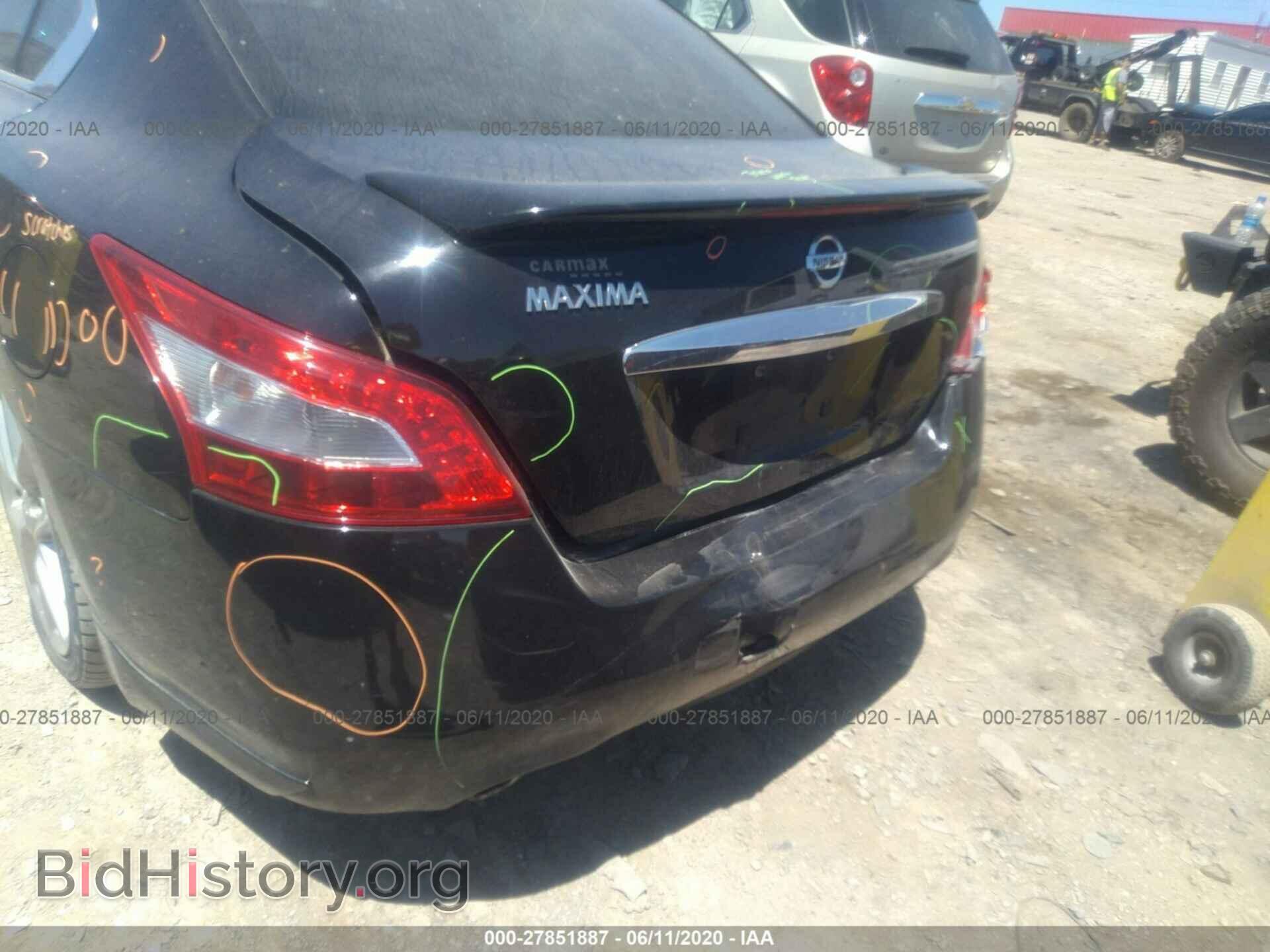 2011 NISSAN MAXIMA - VIN: 1N4AA5AP0BC806325 - Фото 6