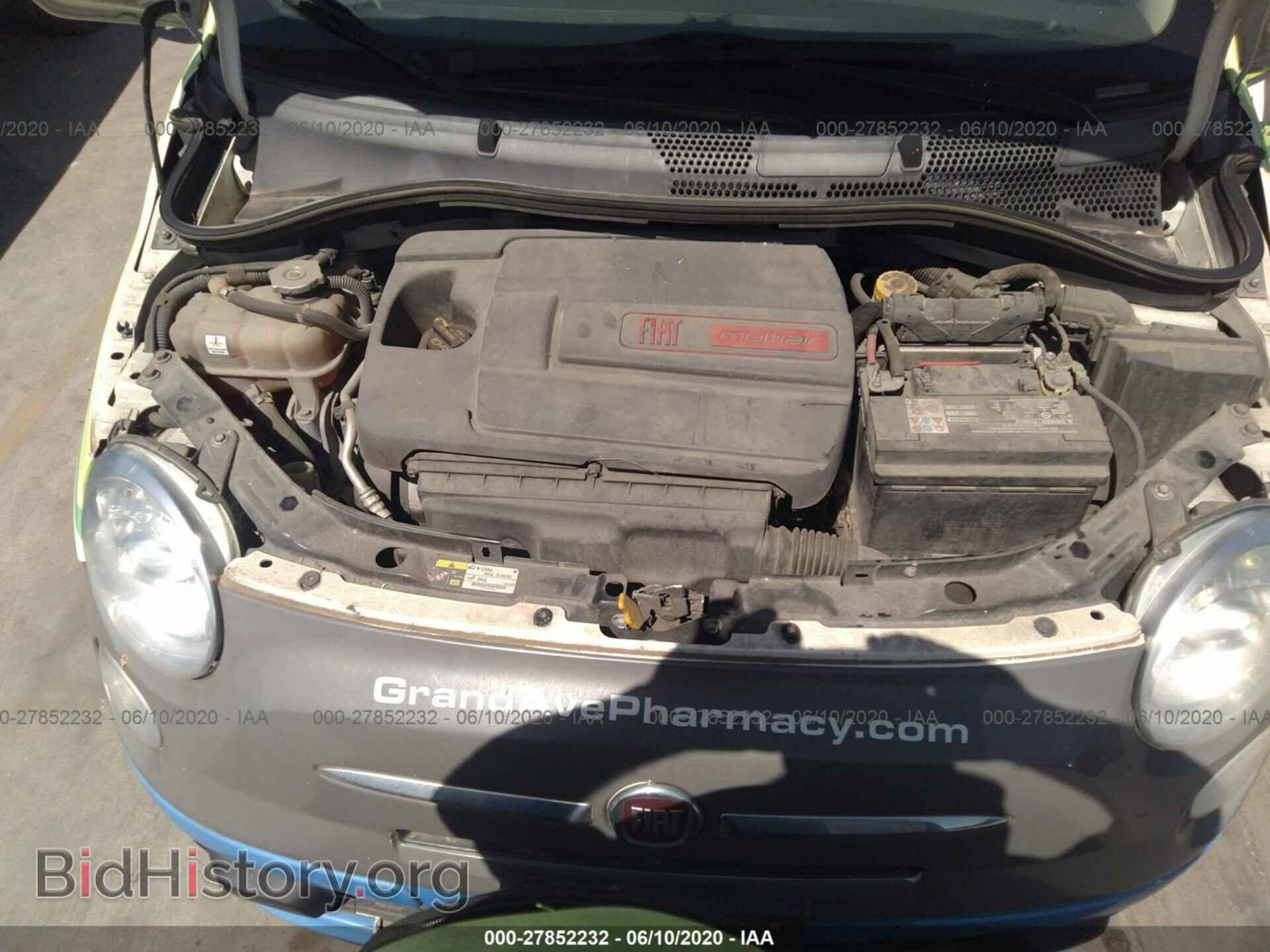 2013 FIAT 500 - VIN: 3C3CFFAR1DT749253 - Фото 10