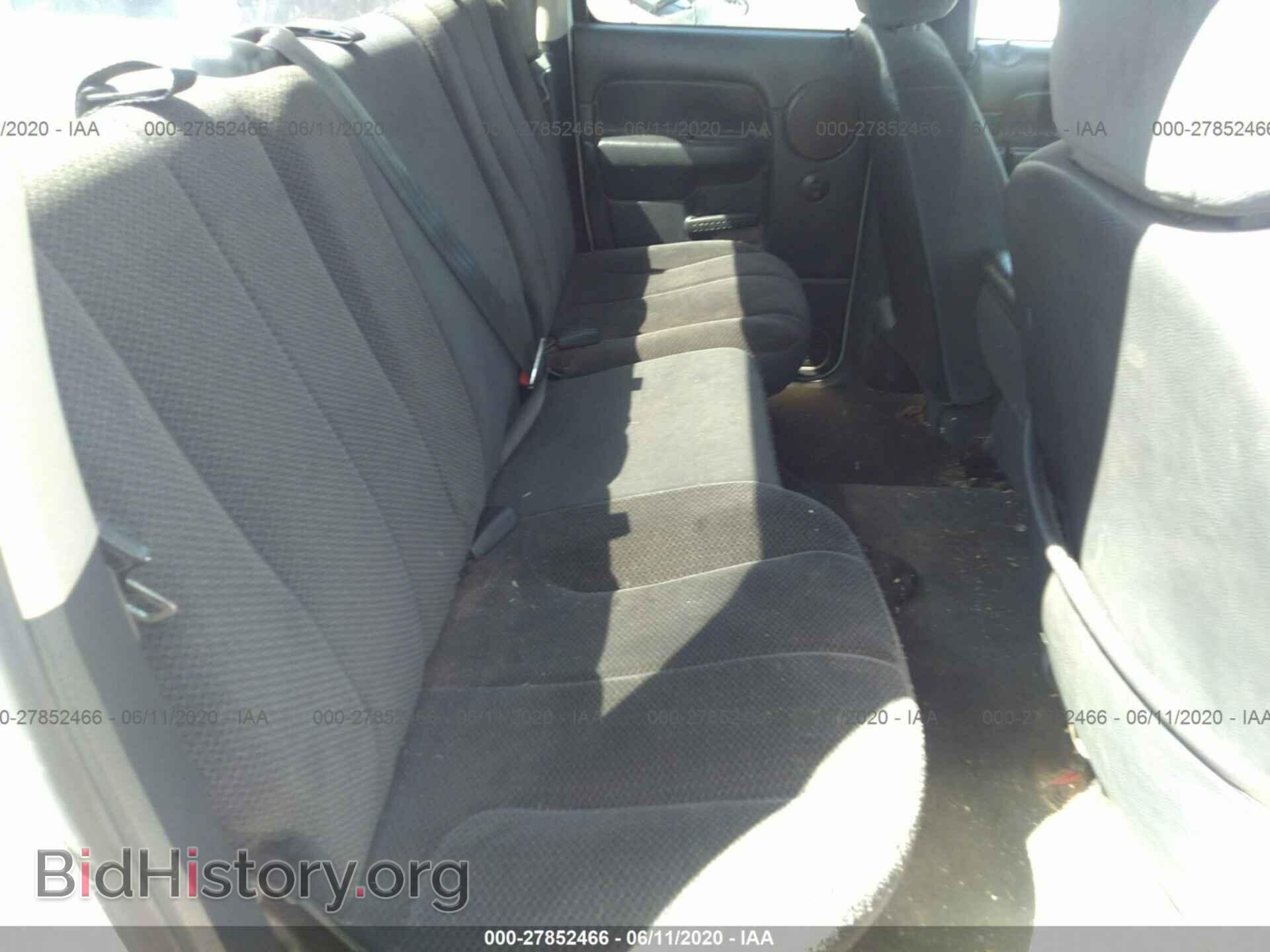 2002 DODGE RAM 1500 - VIN: 3D7HA18N92G199267 - Фото 8