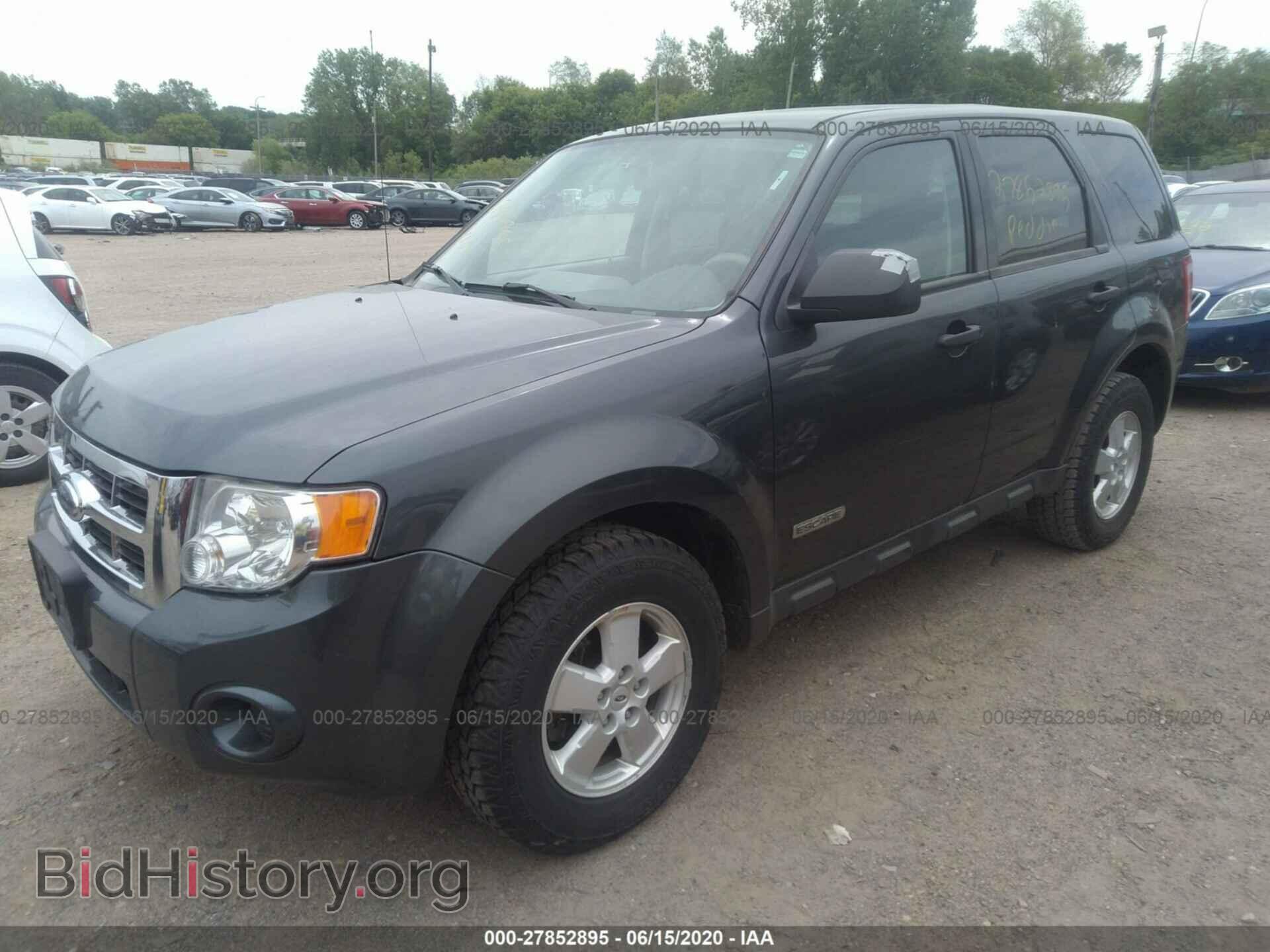 2008 FORD ESCAPE - VIN: 1FMCU92Z08KB26856 - Фото 2