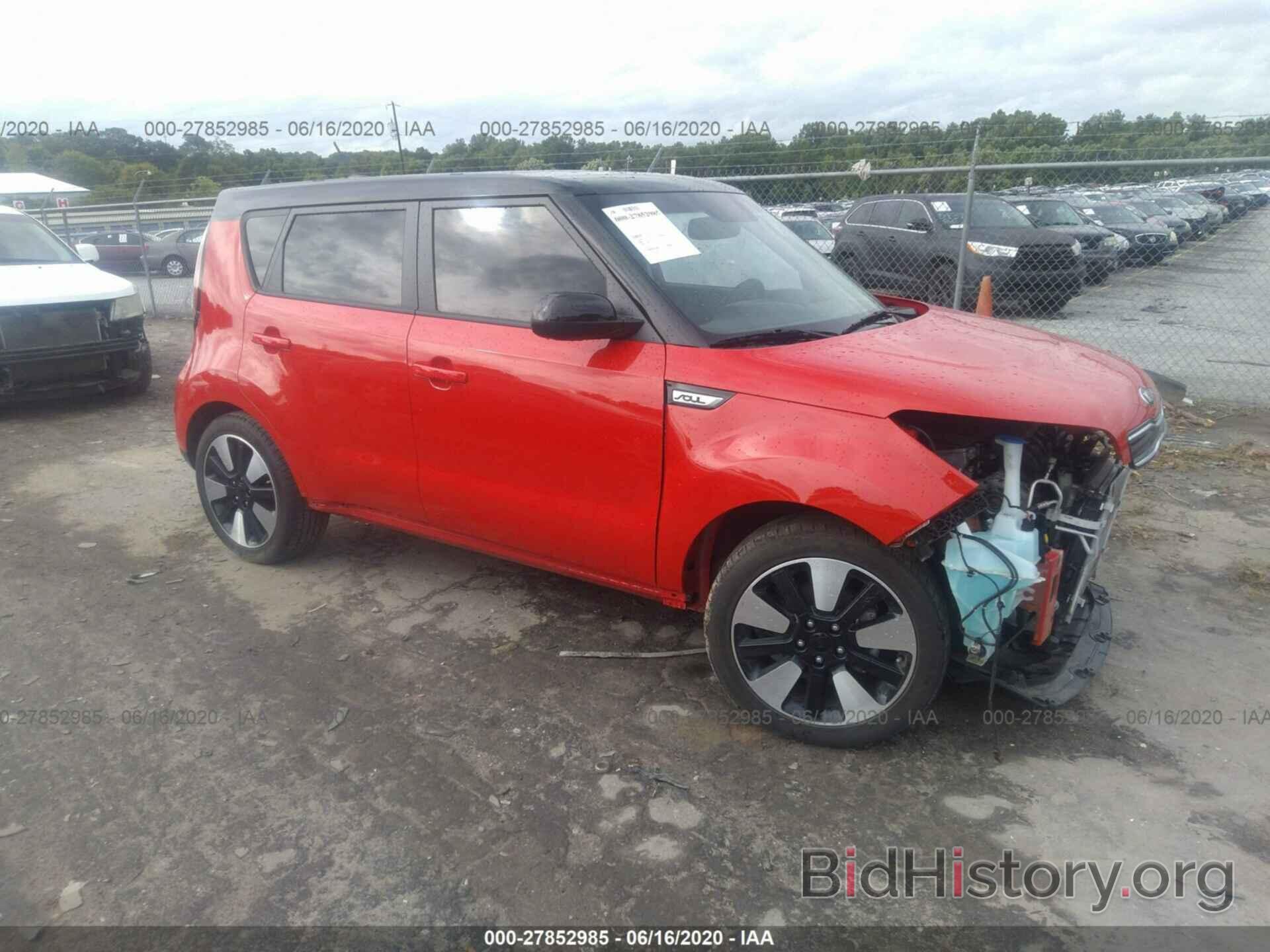 Photo KNDJP3A56J7574185 - KIA SOUL 2018