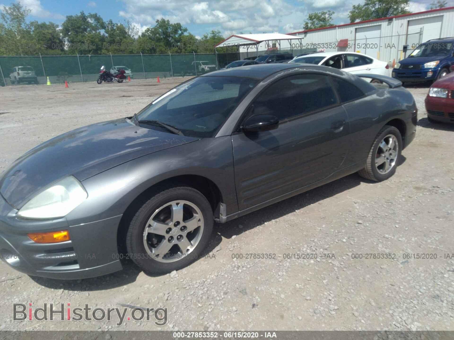 2003 MITSUBISHI ECLIPSE - VIN: 4A3AC44G03E093424 - Фото 2