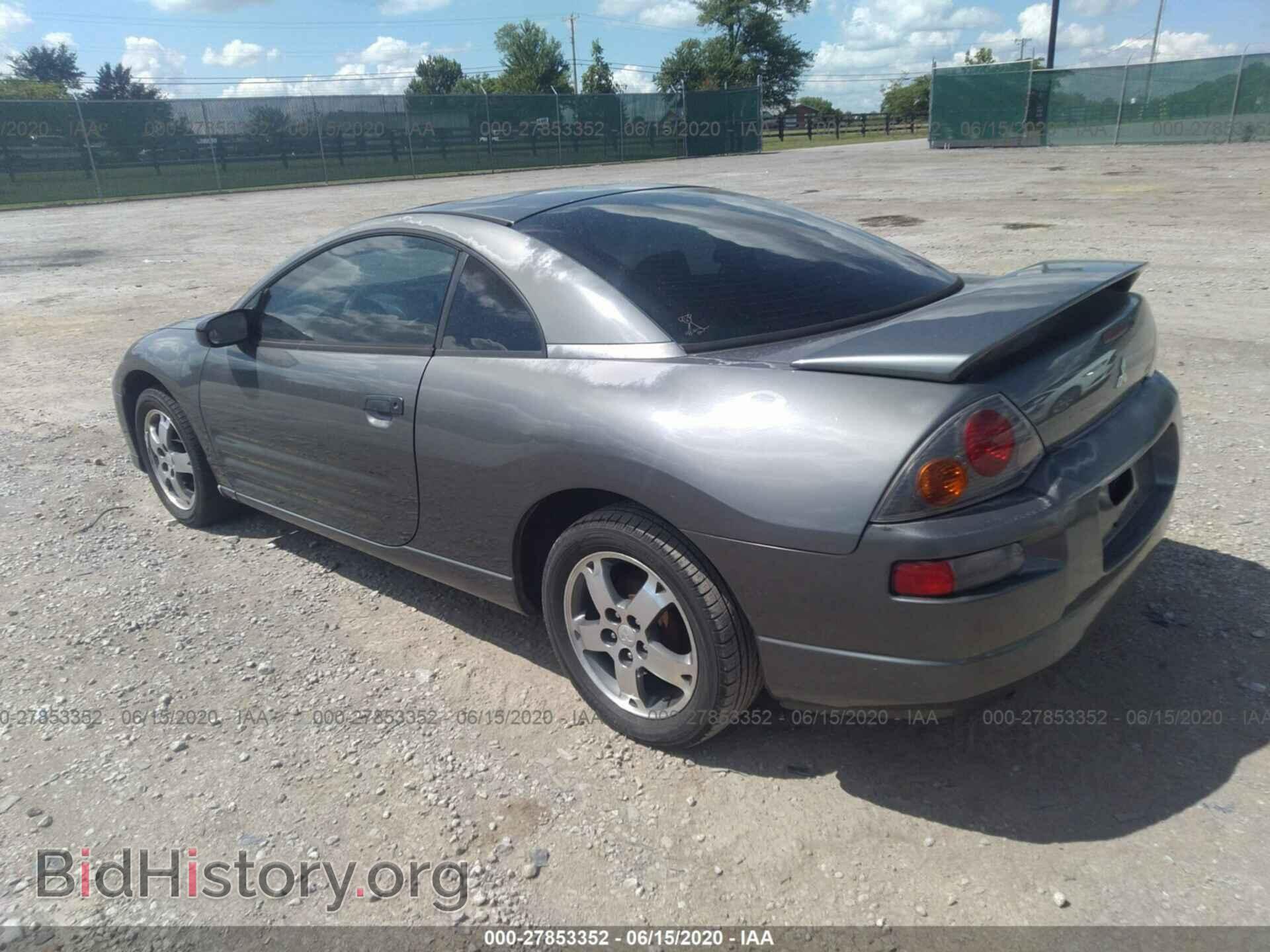 2003 MITSUBISHI ECLIPSE - VIN: 4A3AC44G03E093424 - Фото 3