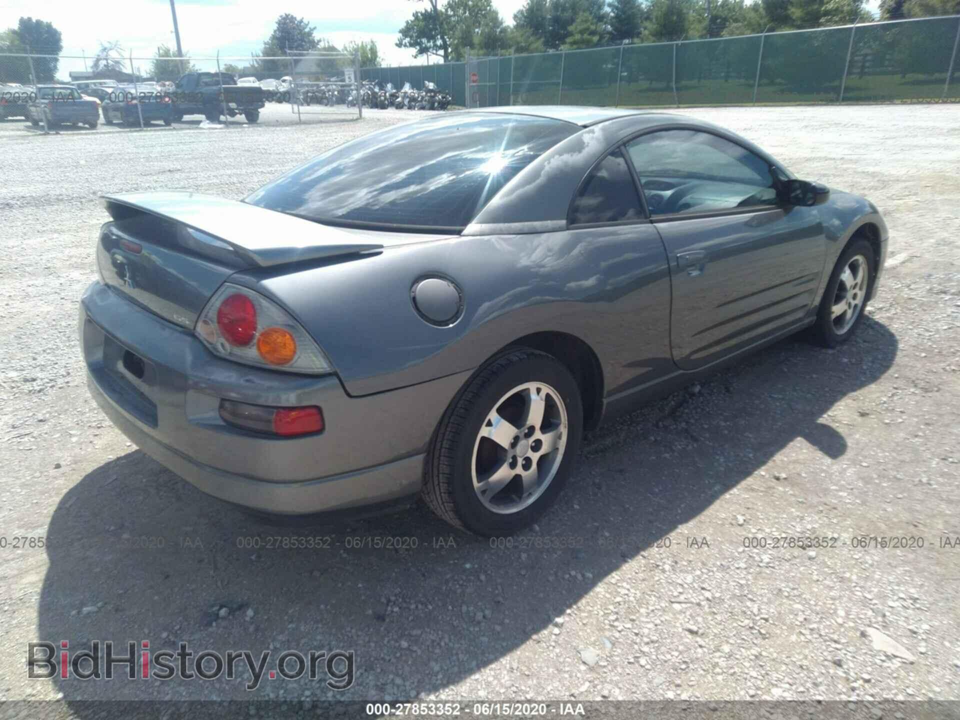 2003 MITSUBISHI ECLIPSE - VIN: 4A3AC44G03E093424 - Фото 4
