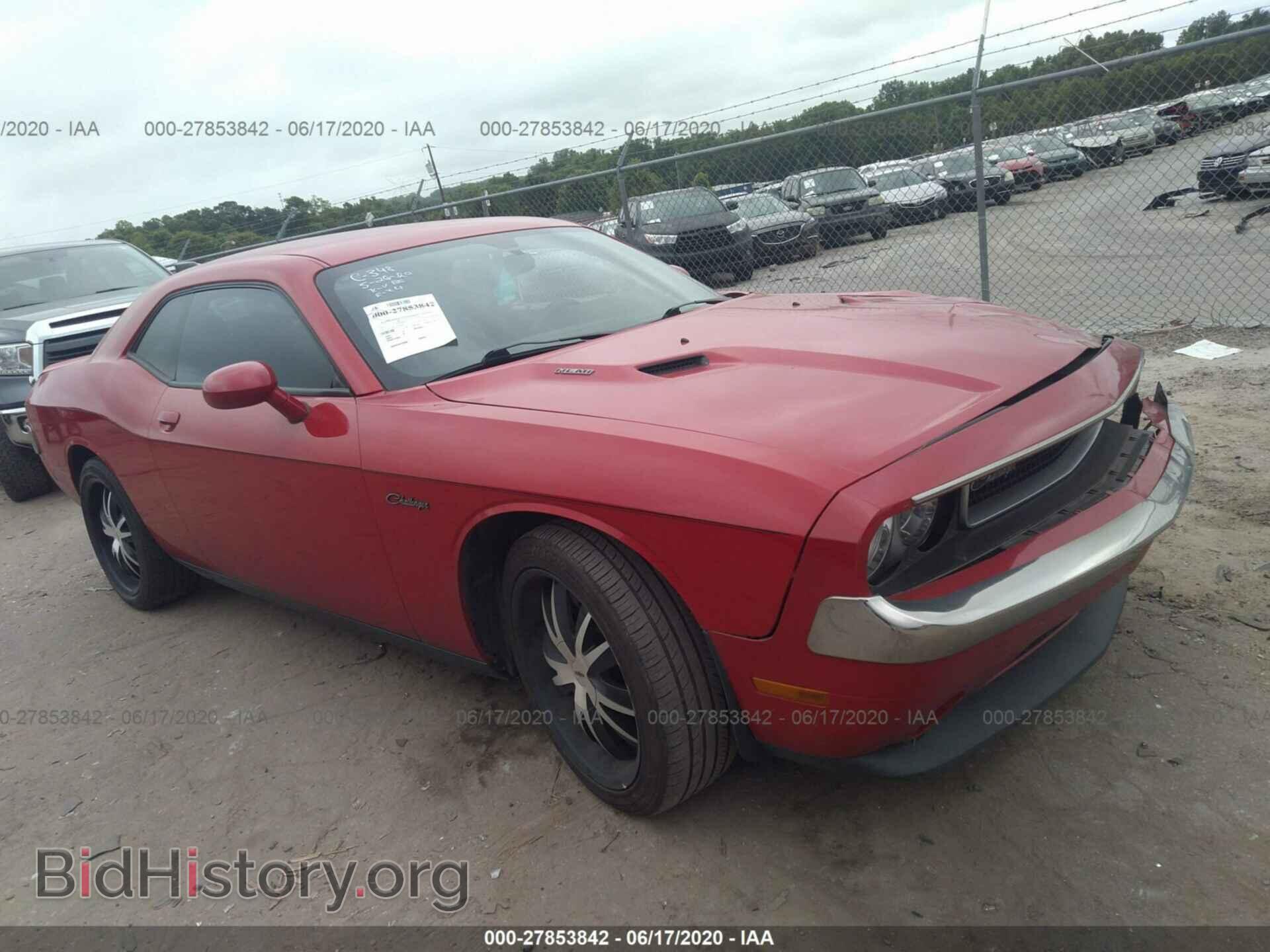 Photo 2C3CDYBT0CH246915 - DODGE CHALLENGER 2012