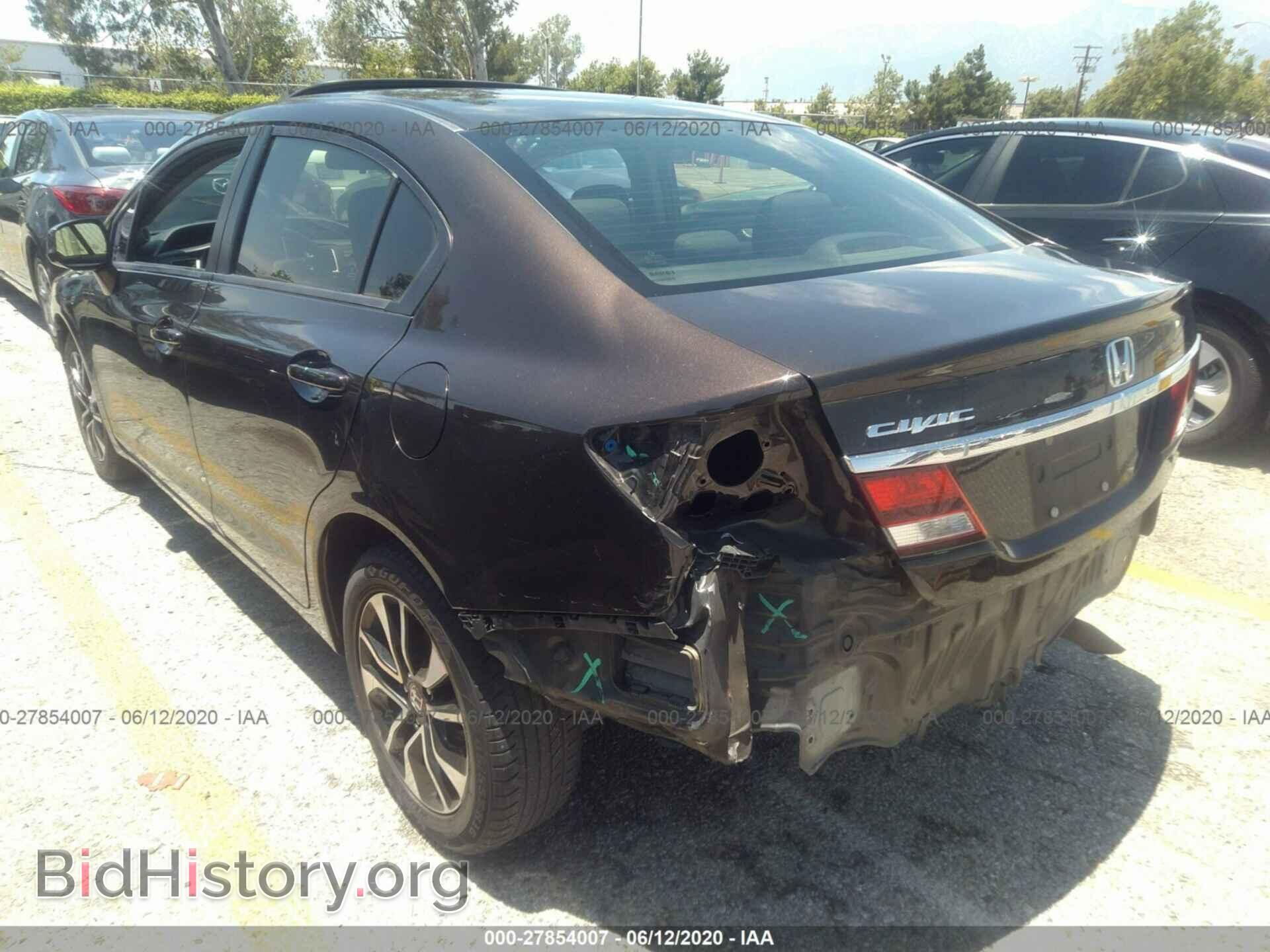 2013 HONDA CIVIC SDN - VIN: 19XFB2F89DE210364 - Фото 3
