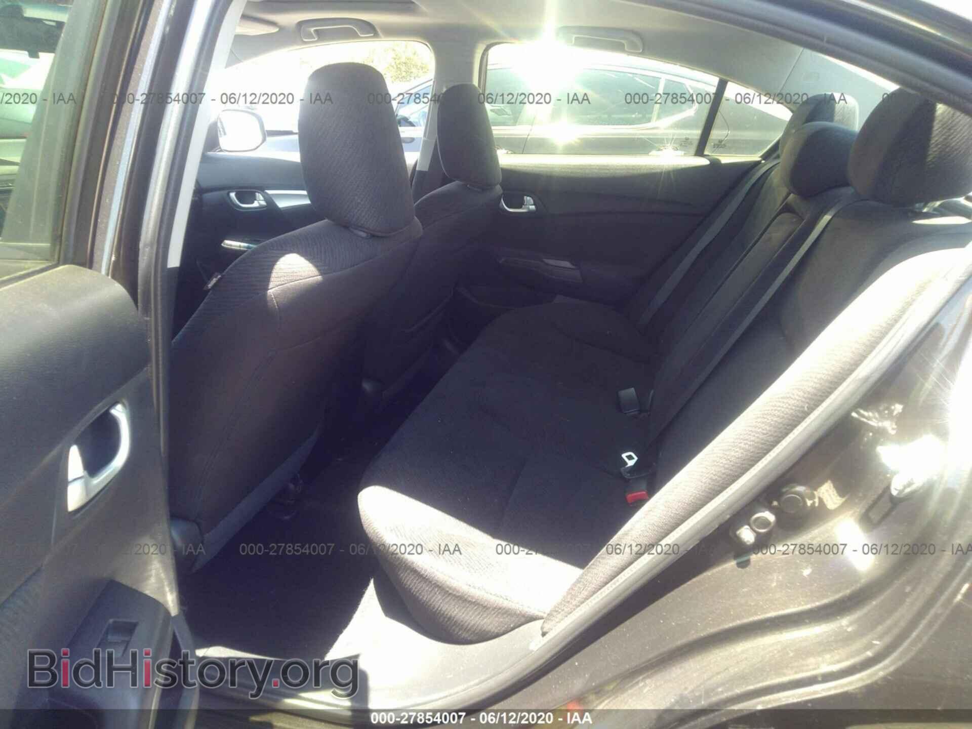 2013 HONDA CIVIC SDN - VIN: 19XFB2F89DE210364 - Фото 8