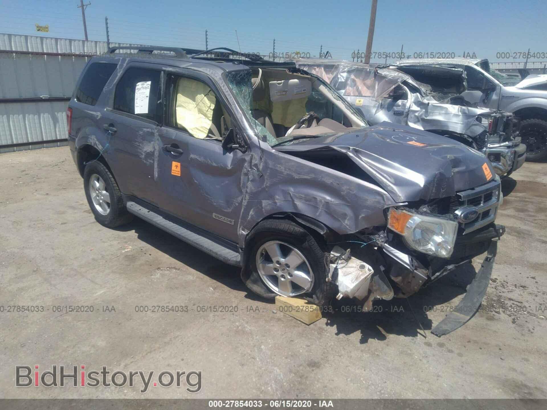 Фотография 1FMCU03198KD00203 - FORD ESCAPE 2008