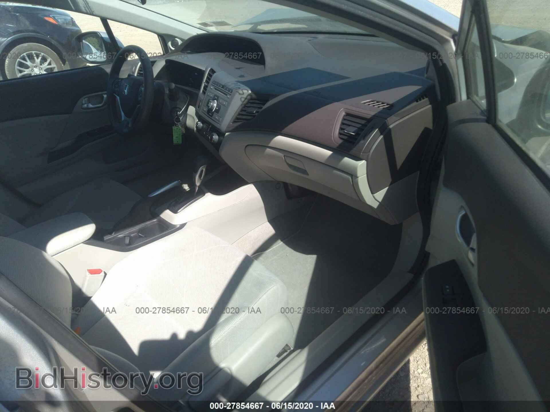 2012 HONDA CIVIC SDN - VIN: 2HGFB2F89CH327396 - Фото 5