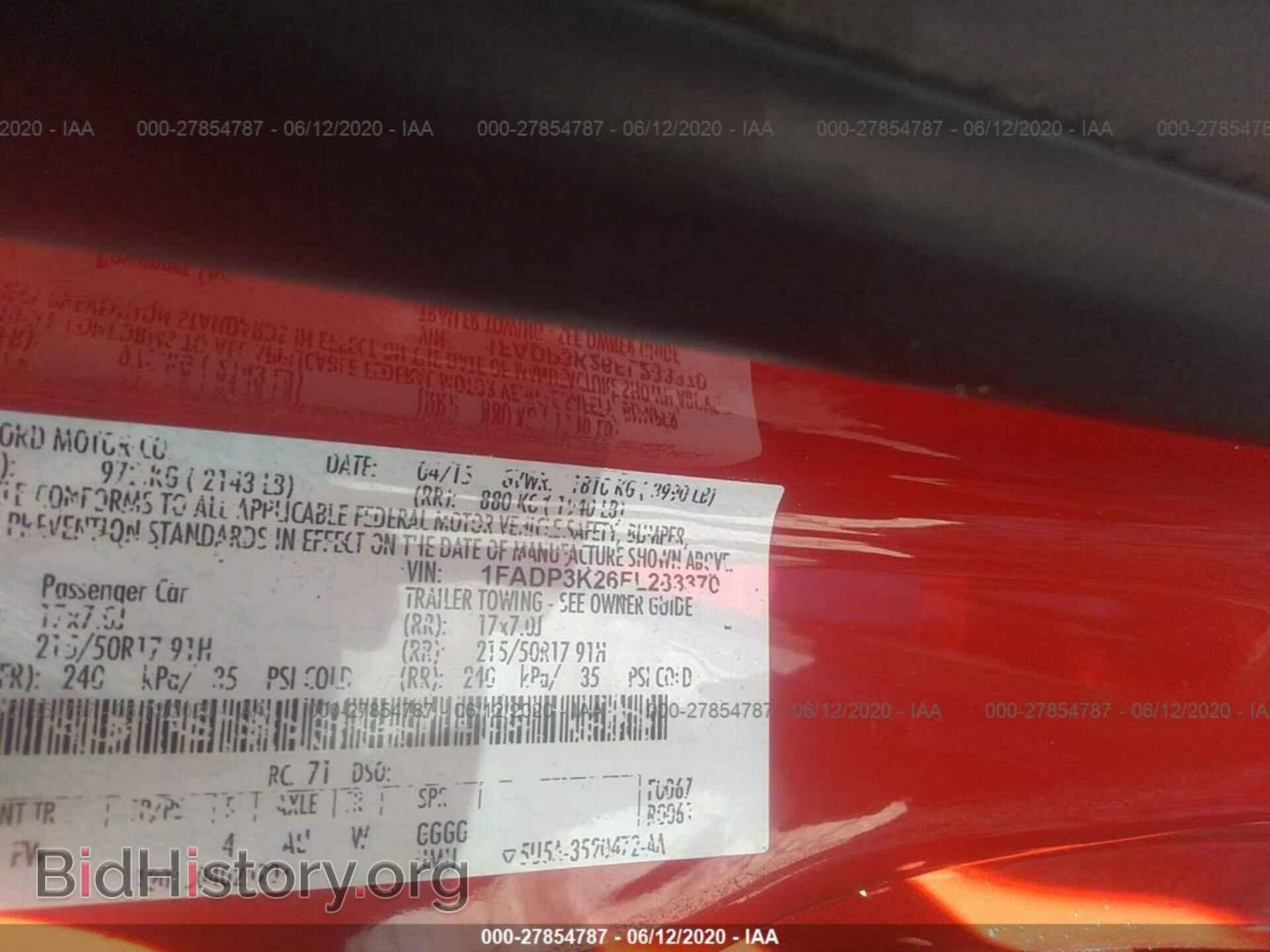 2015 FORD FOCUS - VIN: 1FADP3K26FL283370 - Фото 9