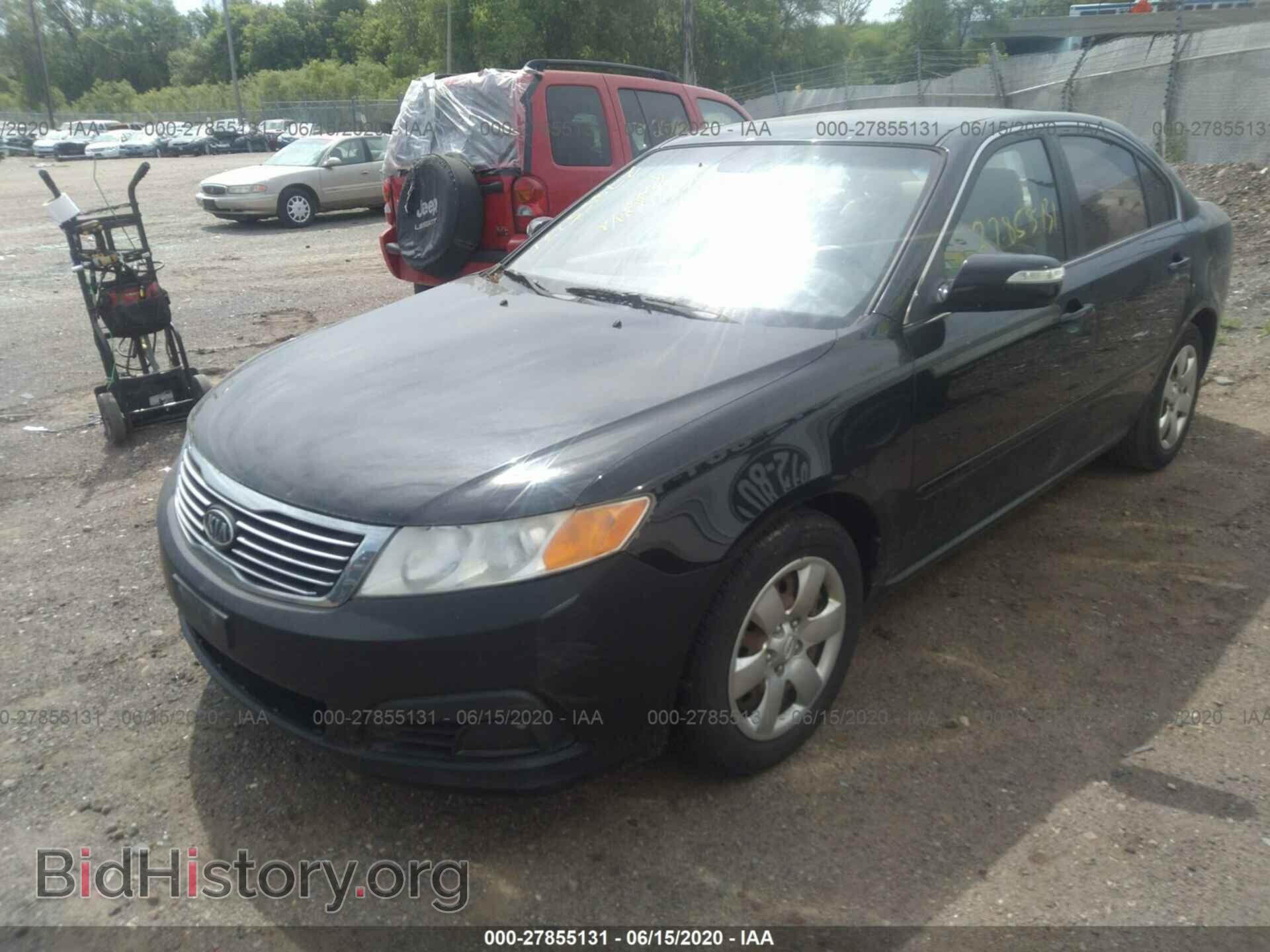 2009 KIA OPTIMA - VIN: KNAGE228595316909 - Фото 2