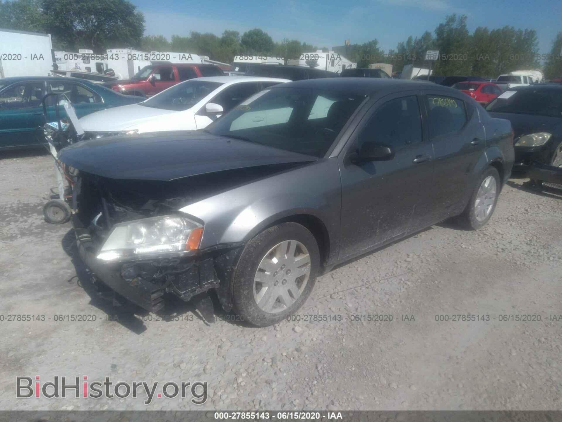 2013 DODGE AVENGER - VIN: 1C3CDZAG9DN749734 - Photo 2