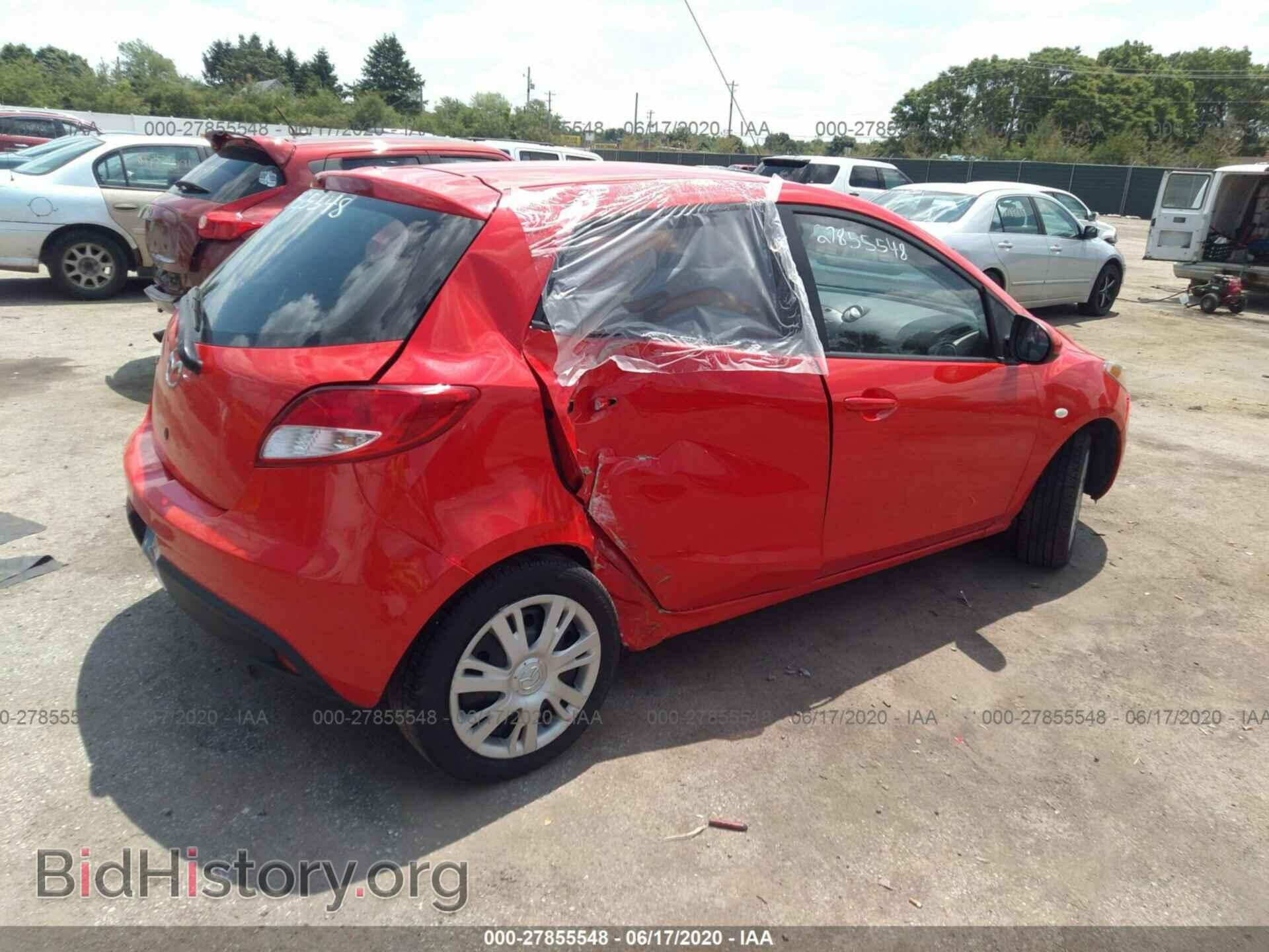 2014 MAZDA MAZDA2 - VIN: JM1DE1KY1E0180947 - Фото 4