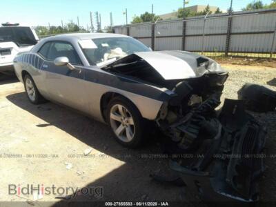 2014 Dodge CHALLENGER SXT, серебристый — VIN 2C3CDYAG7EH208444, IAAI