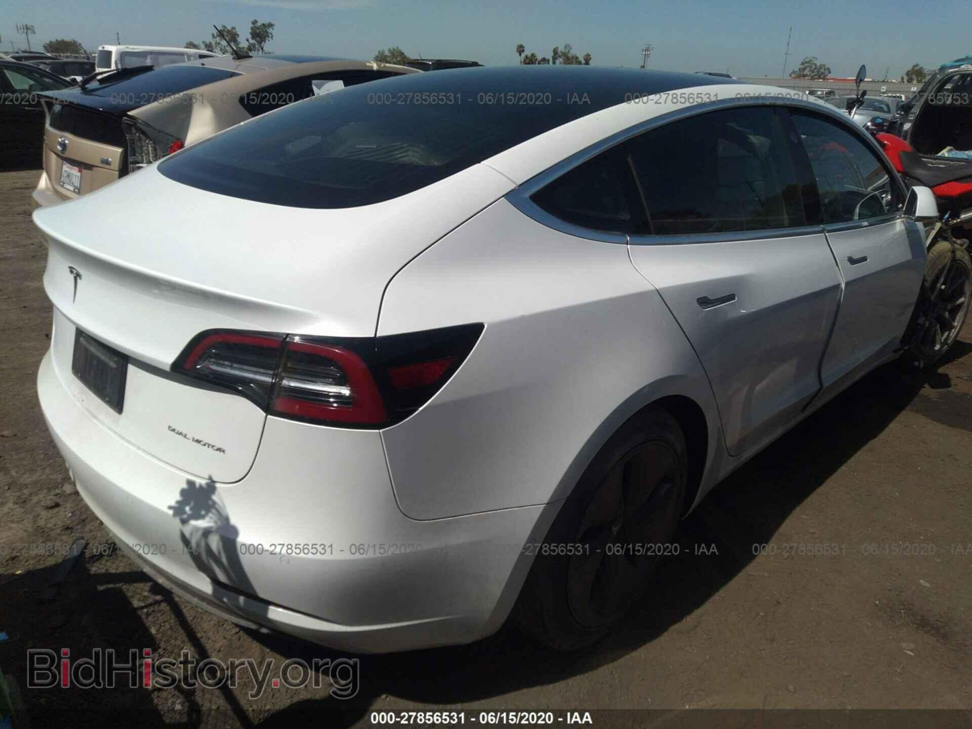 2020 TESLA MODEL 3 - VIN: 5YJ3E1EB4LF619348 - Фото 4