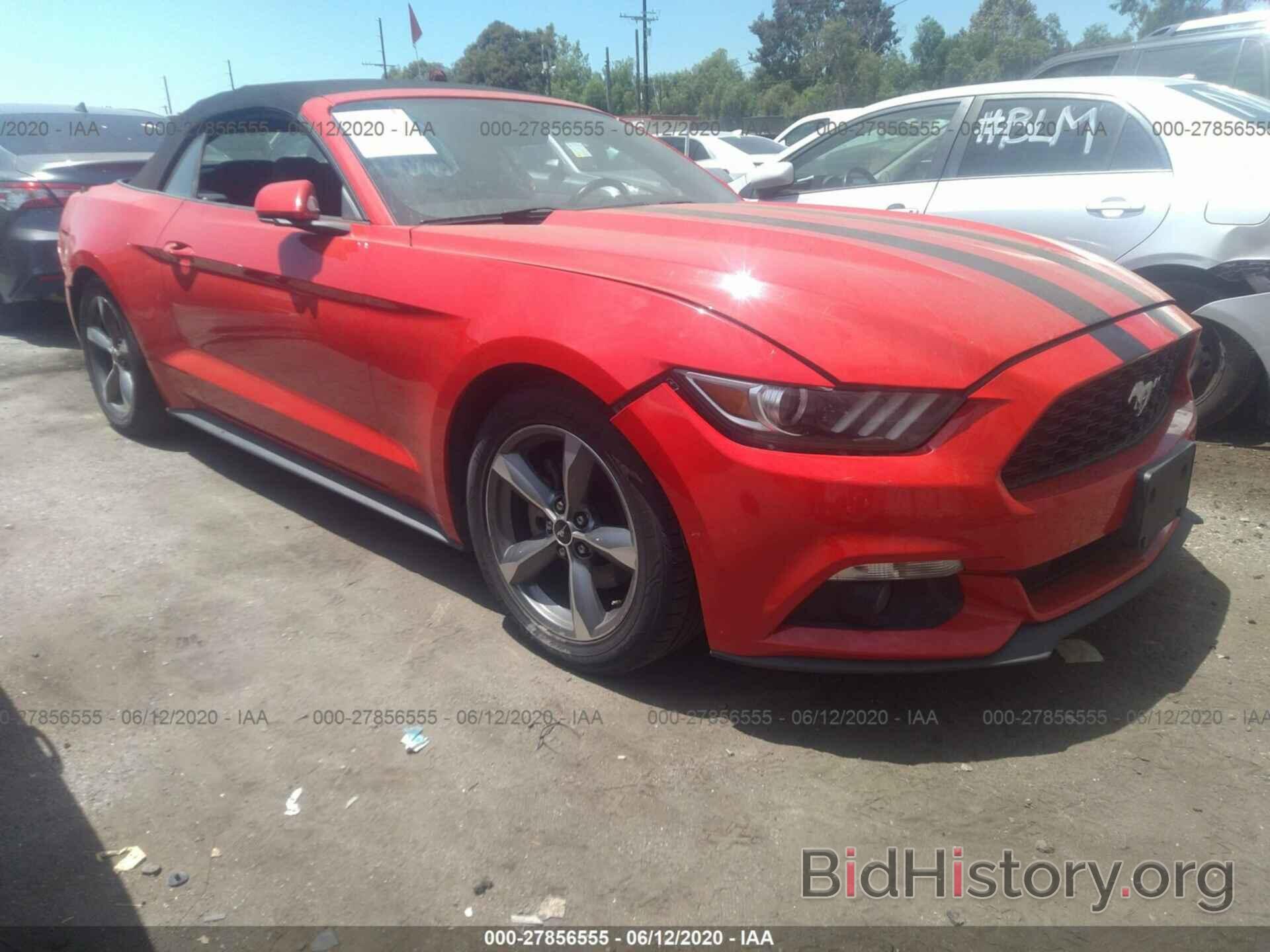 Photo 1FATP8EM5G5284585 - FORD MUSTANG 2016