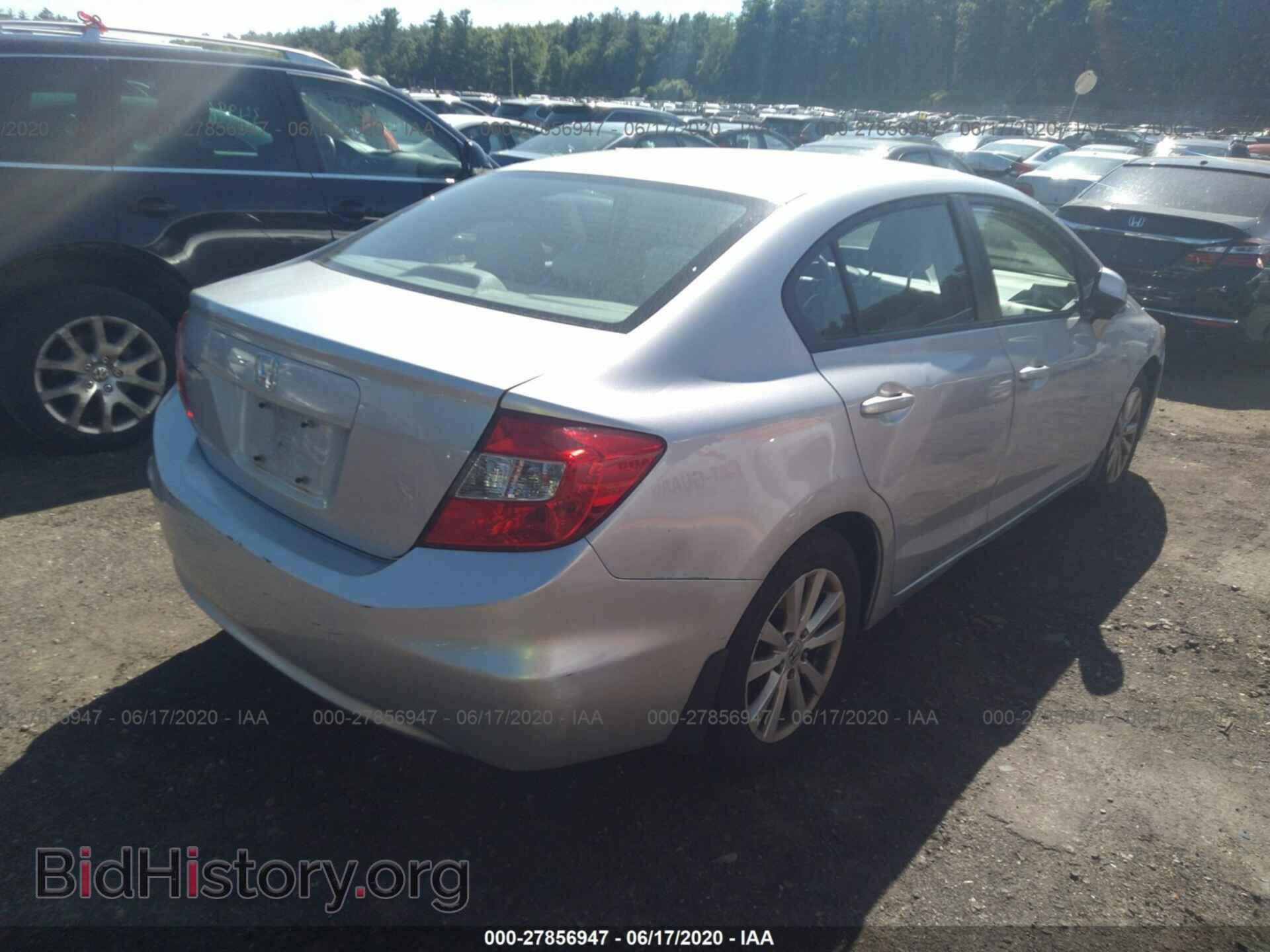 2012 HONDA CIVIC SDN - VIN: 2HGFB2F82CH302386 - Фото 4