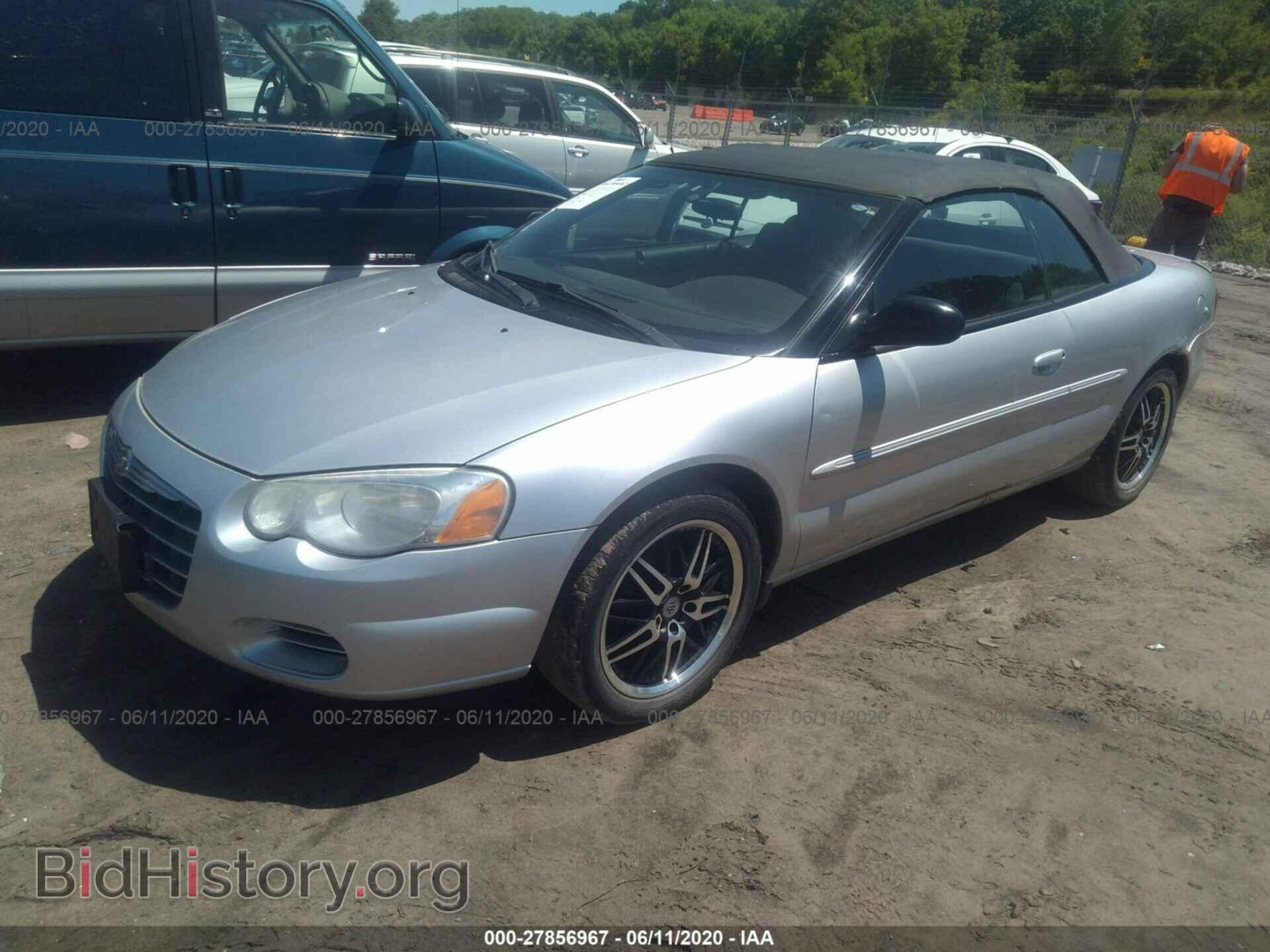 2004 CHRYSLER SEBRING - VIN: 1C3EL75R44N187348 - Фото 2