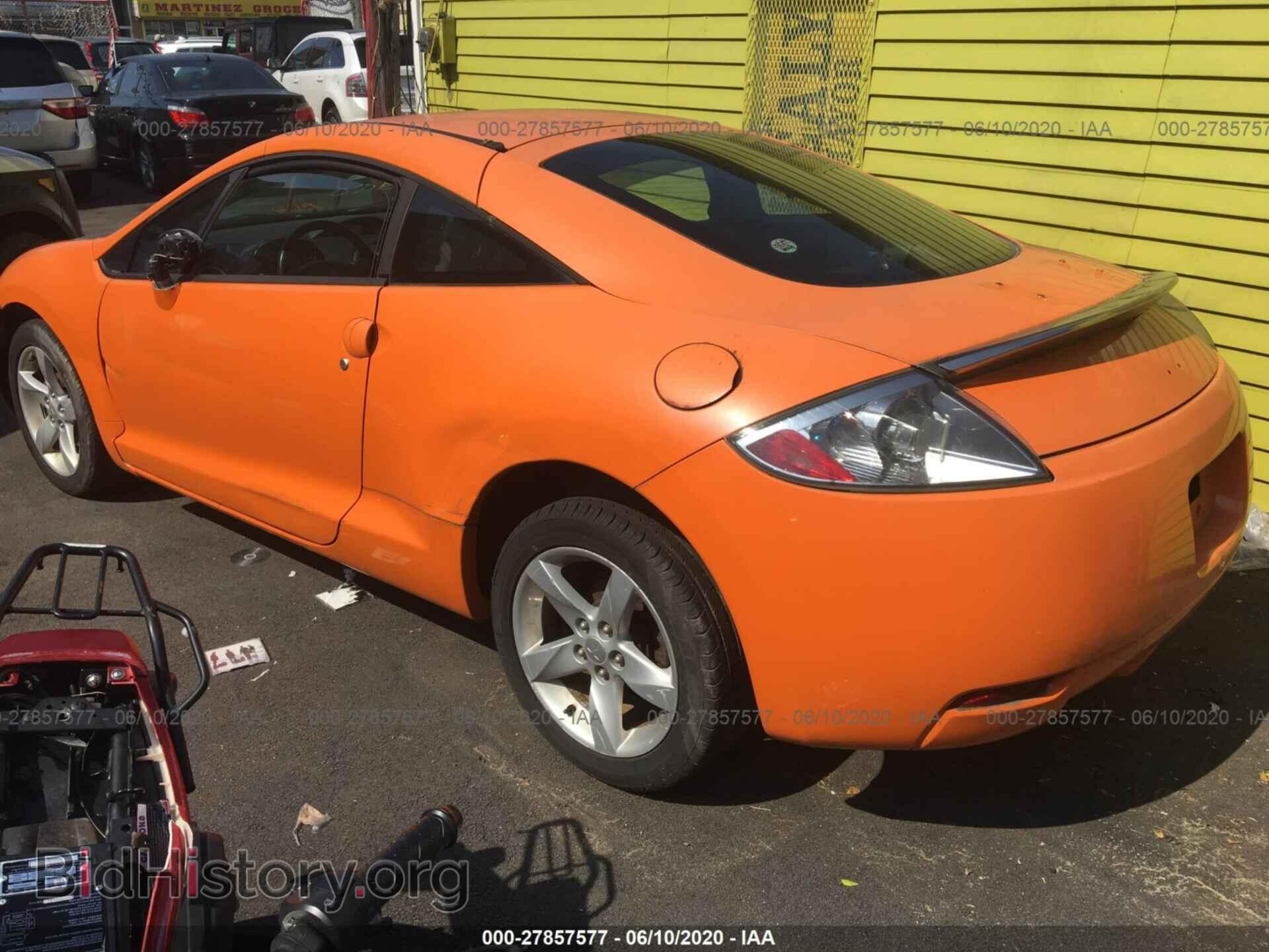 2007 MITSUBISHI ECLIPSE - VIN: 4A3AK24F57E057457 - Фото 3