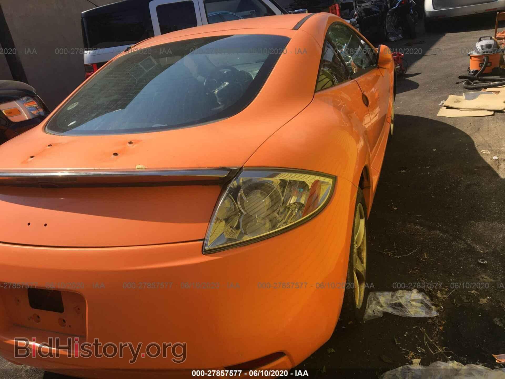 2007 MITSUBISHI ECLIPSE - VIN: 4A3AK24F57E057457 - Фото 4