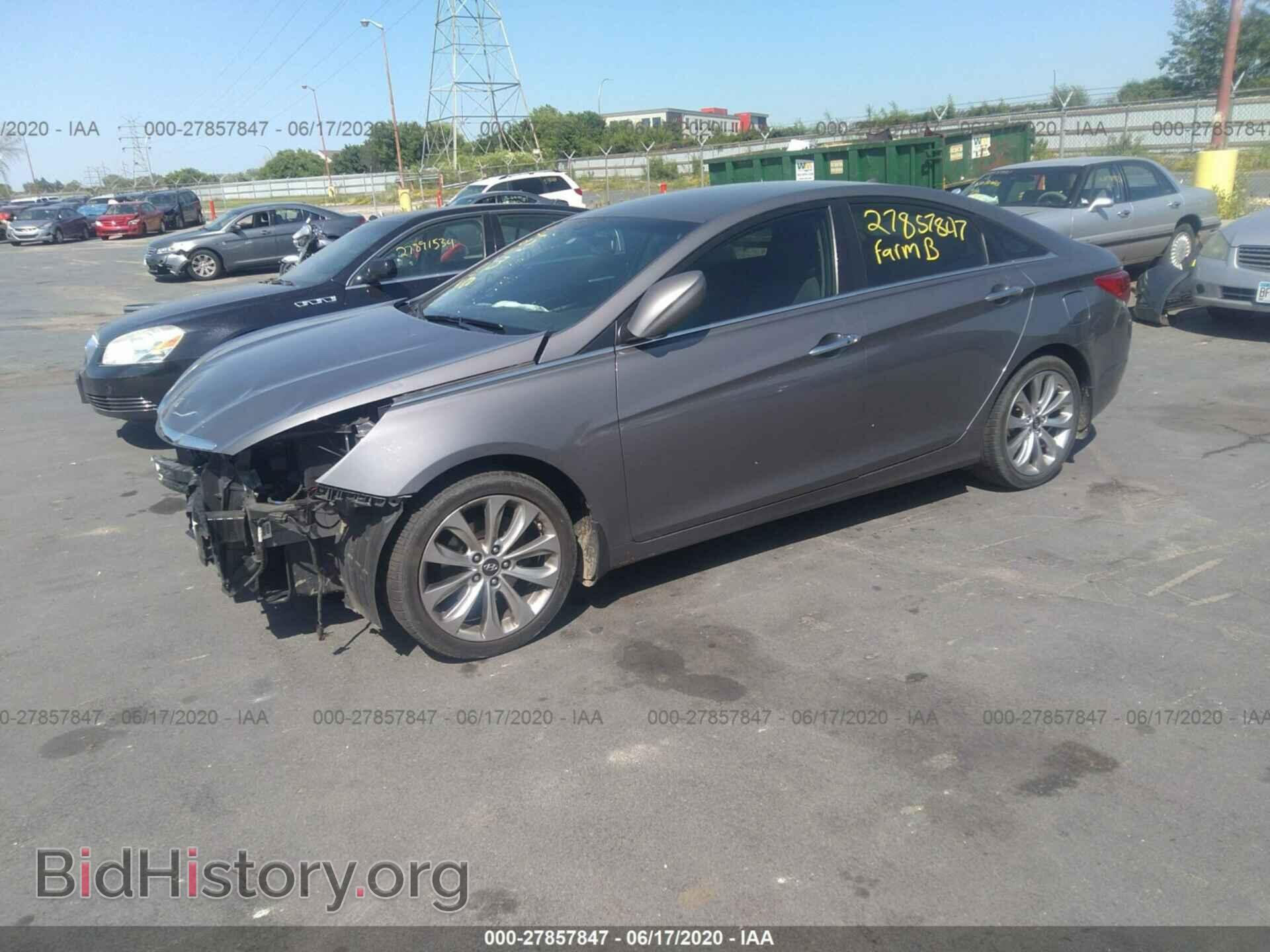 2012 HYUNDAI SONATA - VIN: 5NPEC4AC5CH334500 - Фото 2