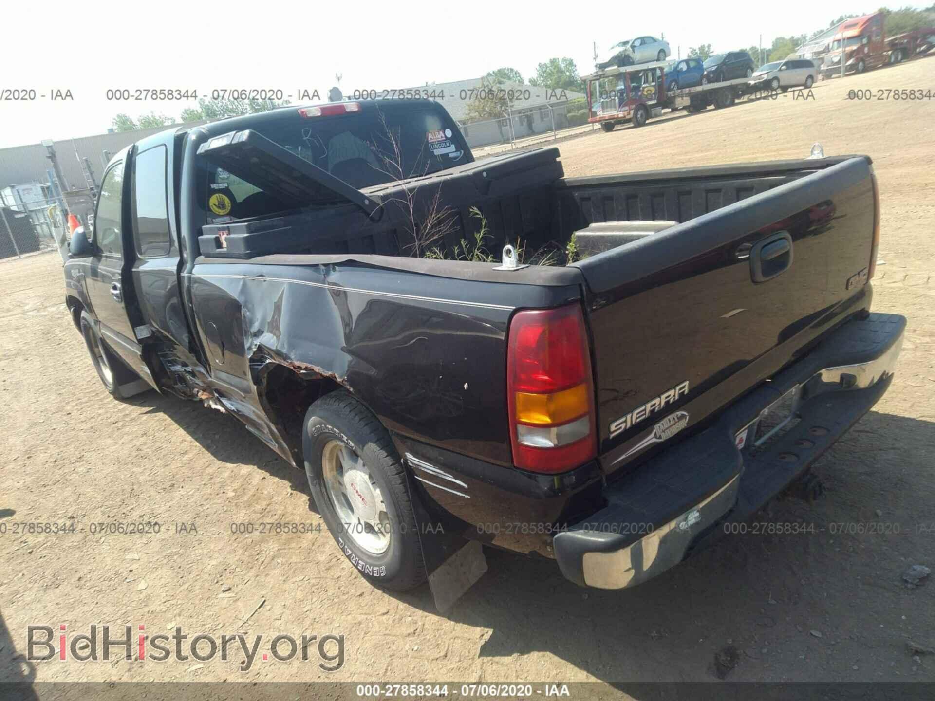 2002 GMC NEW SIERRA - VIN: 2GTEC19V521392076 - Фото 3
