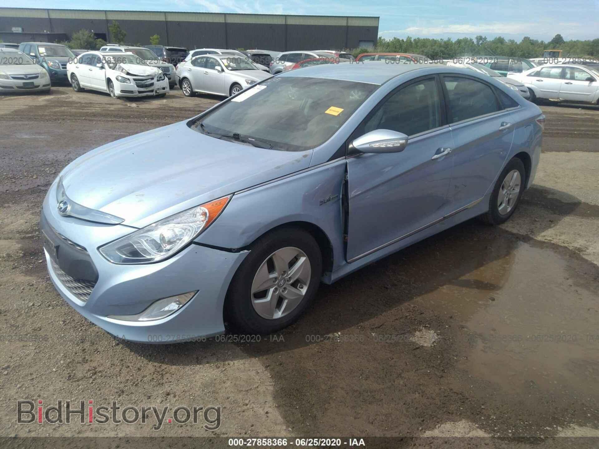 2012 HYUNDAI SONATA - VIN: KMHEC4A47CA022593 - Photo 2