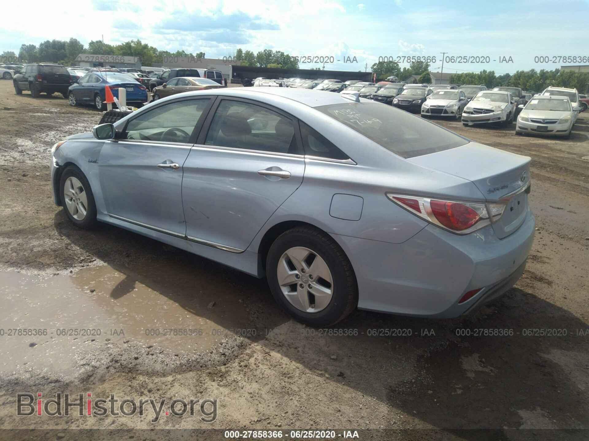 2012 HYUNDAI SONATA - VIN: KMHEC4A47CA022593 - Photo 3