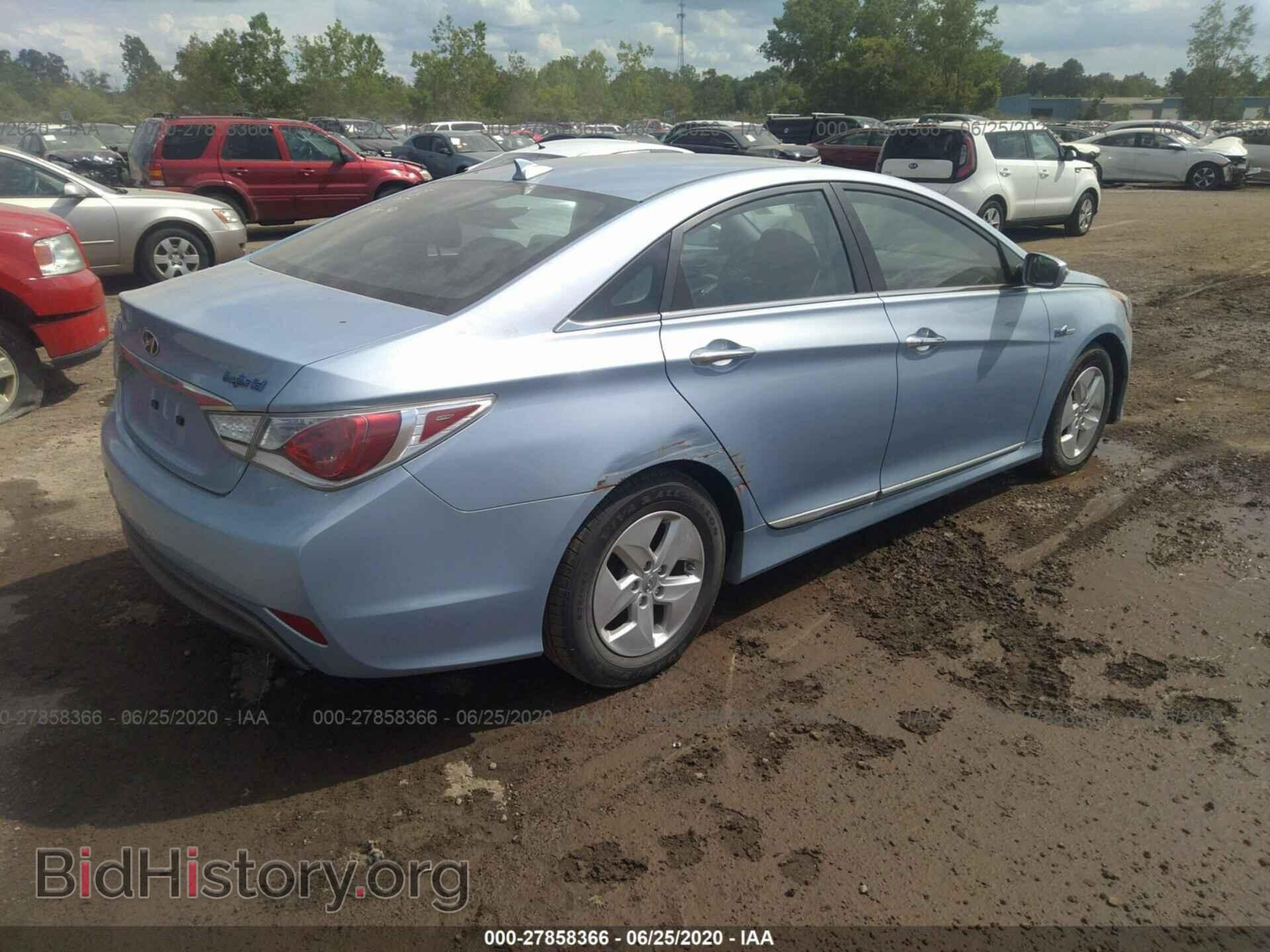 2012 HYUNDAI SONATA - VIN: KMHEC4A47CA022593 - Photo 4
