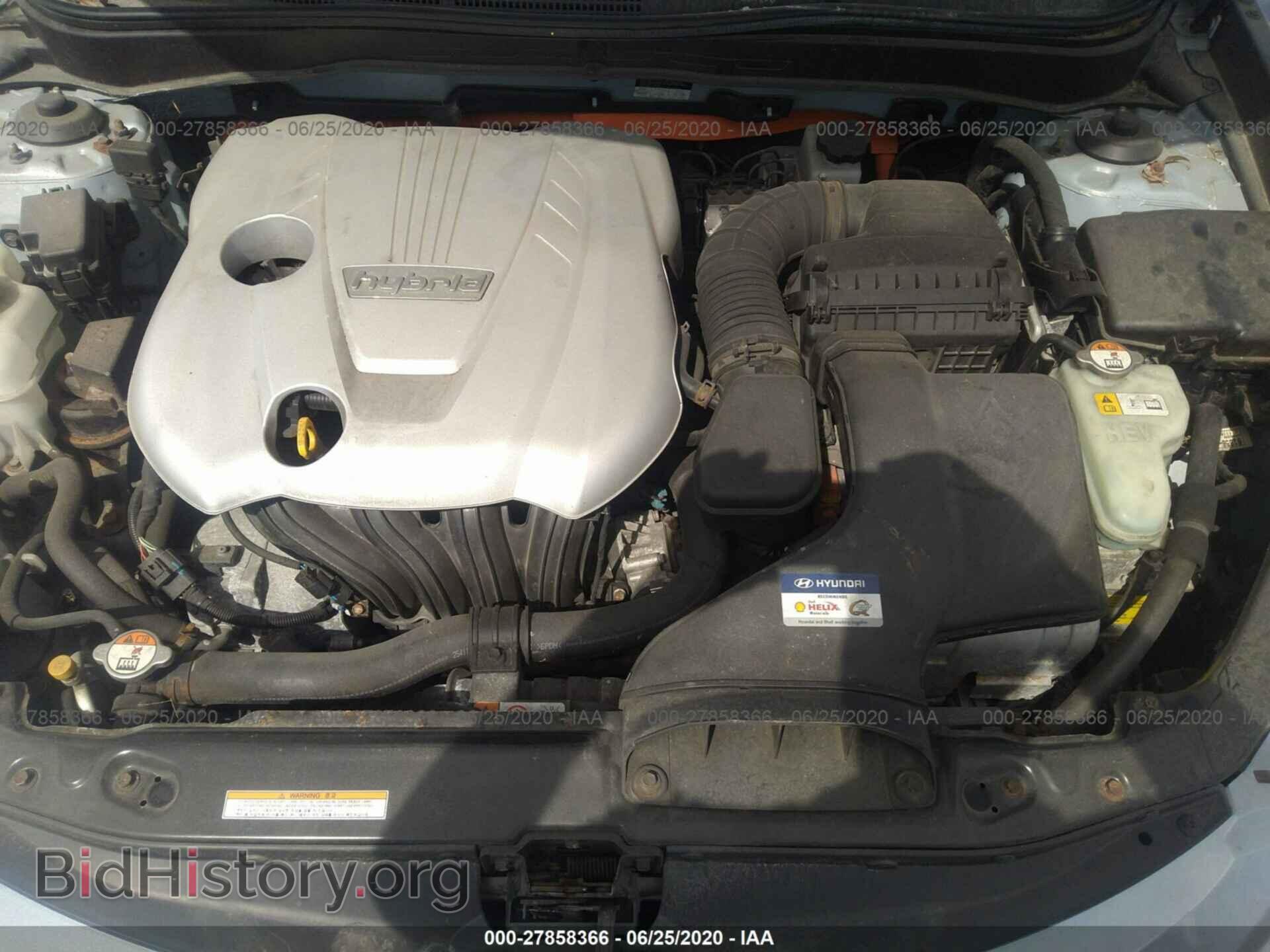 2012 HYUNDAI SONATA - VIN: KMHEC4A47CA022593 - Photo 10