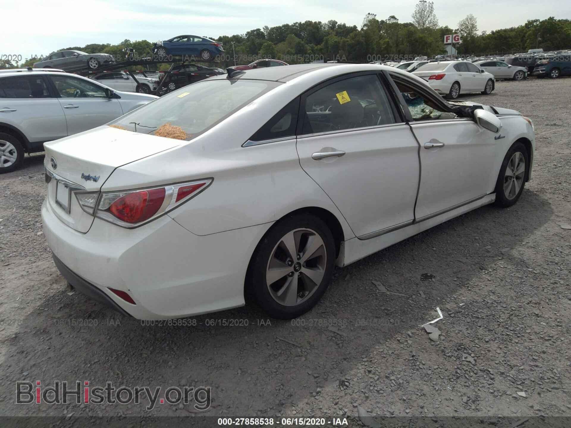 2012 HYUNDAI SONATA - VIN: KMHEC4A43CA032392 - Фото 4