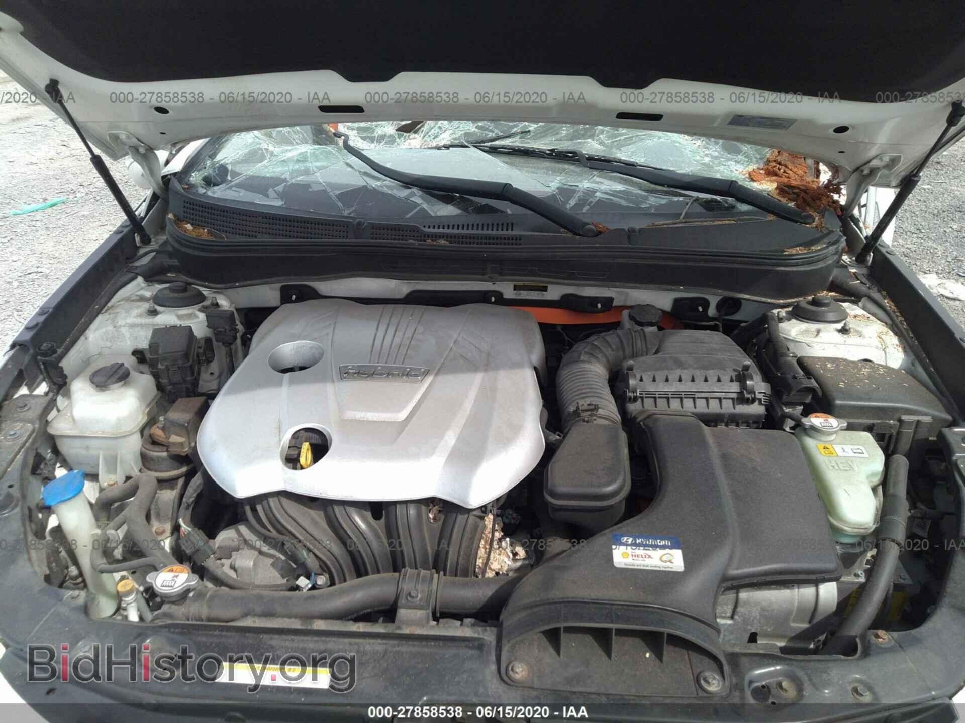 2012 HYUNDAI SONATA - VIN: KMHEC4A43CA032392 - Фото 10