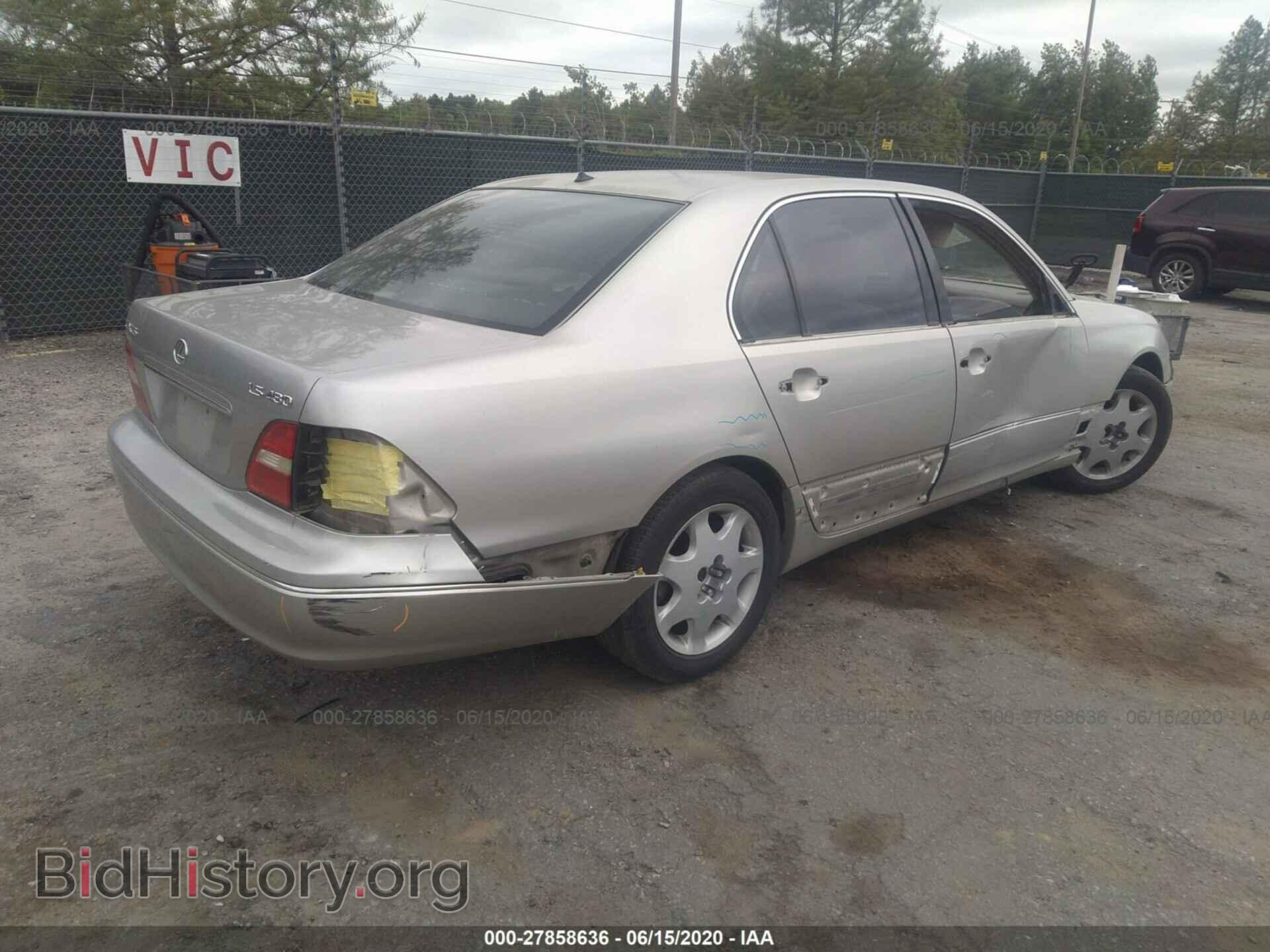 2001 LEXUS LS - VIN: JTHBN30F710048305 - Photo 4