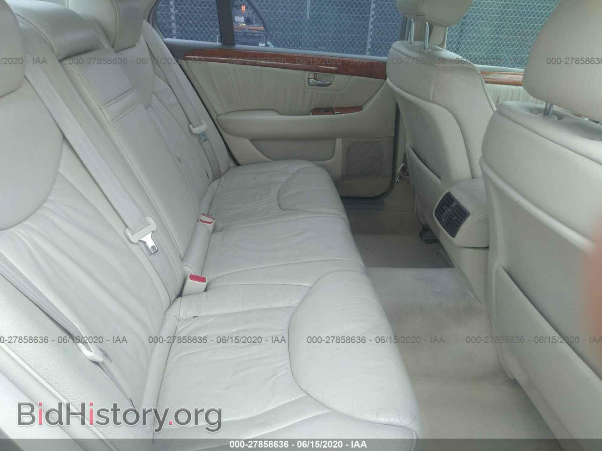 2001 LEXUS LS - VIN: JTHBN30F710048305 - Photo 8