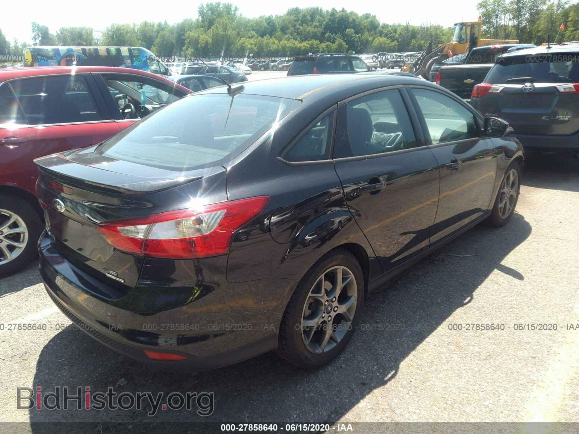 2013 FORD FOCUS - VIN: 1FADP3F25DL225614 - Фото 4
