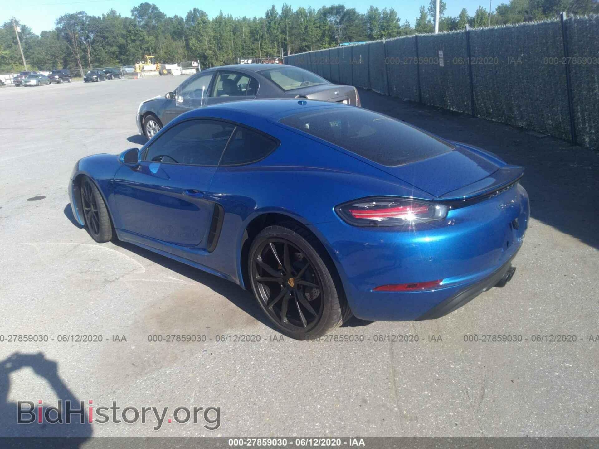 2017 PORSCHE CAYMAN - VIN: WP0AB2A80HS285605 - Фото 3