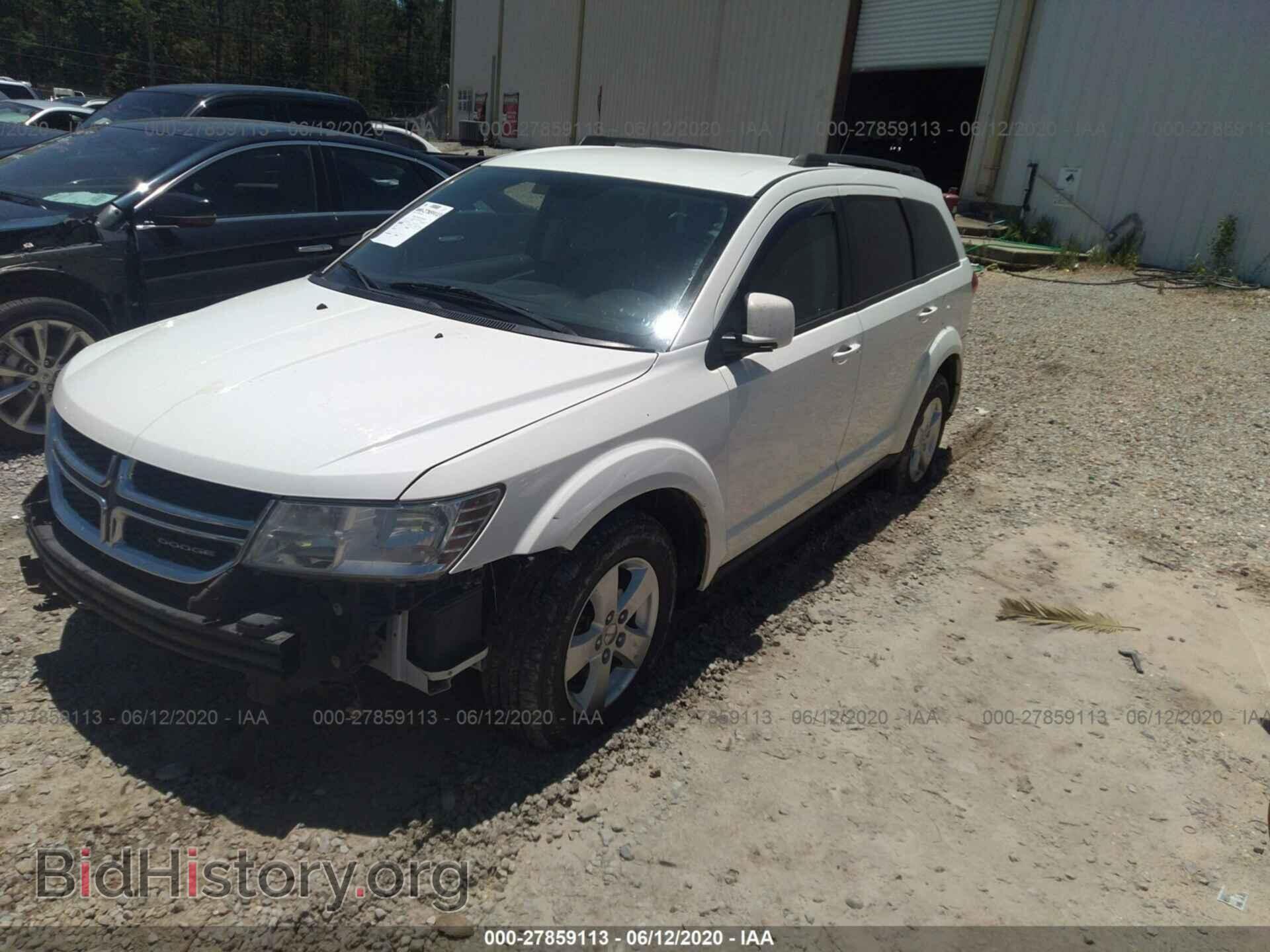 2012 DODGE JOURNEY - VIN: 3C4PDCBGXCT180366 - Фото 2