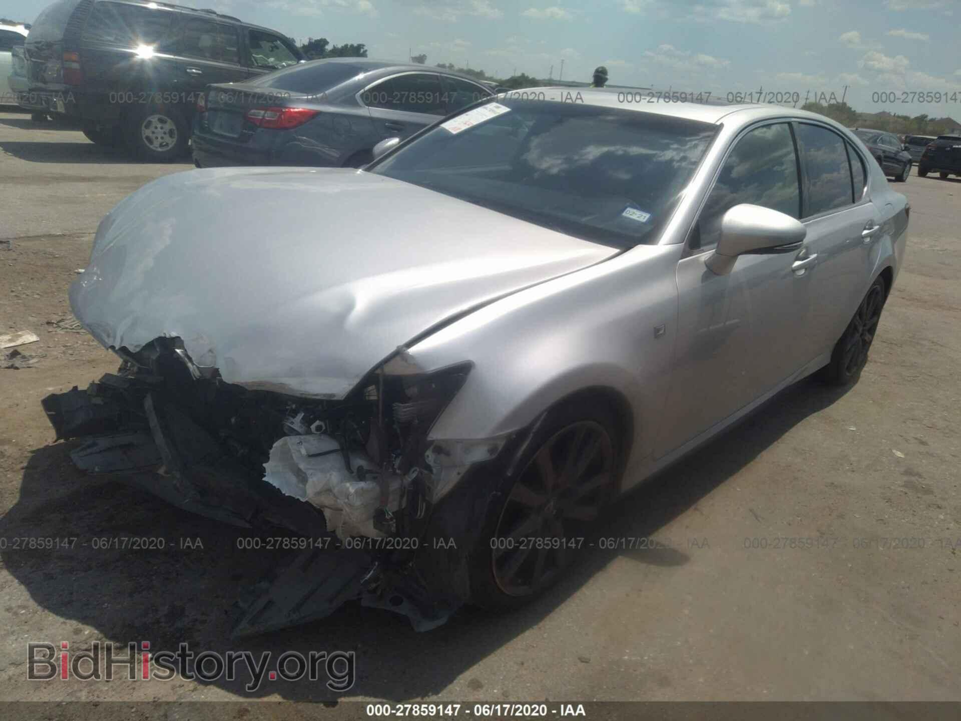 2013 LEXUS GS 350 - VIN: JTHBE1BL7D5015884 - Фото 2