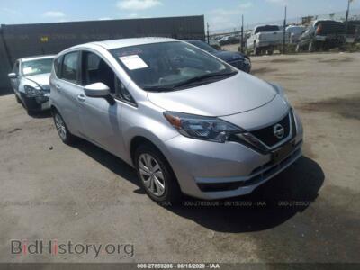 2017 Nissan VERSA NOTE S/S Plus/SV/SL/SR, серебристый — VIN 3N1CE2CP3HL368211, IAAI